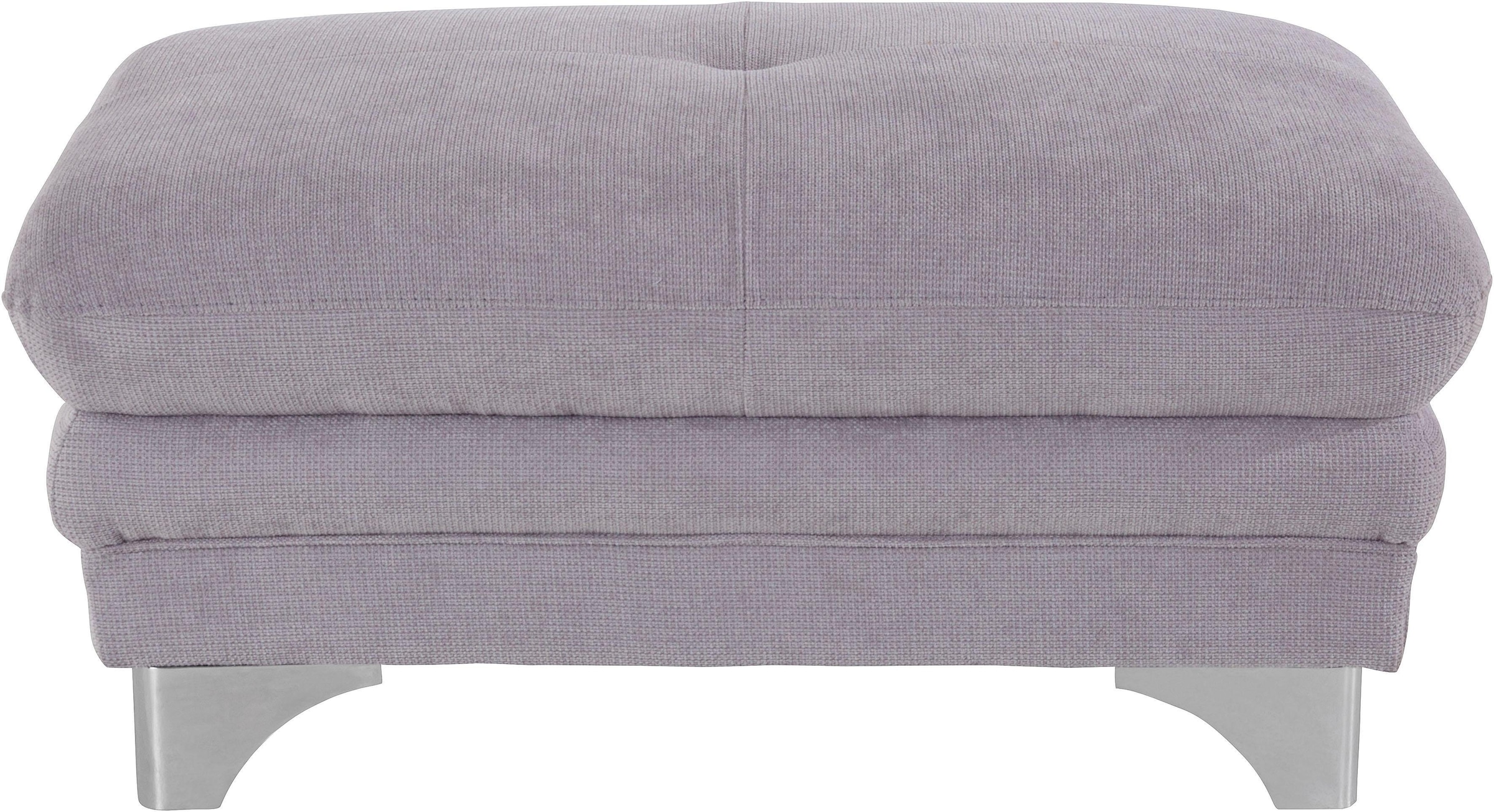 COTTA Polstergarnitur »Enterprise«, (Set), Set bestehend aus 2,5-Sitzer mit Arm- & Kopfteilverstellung & Hocker