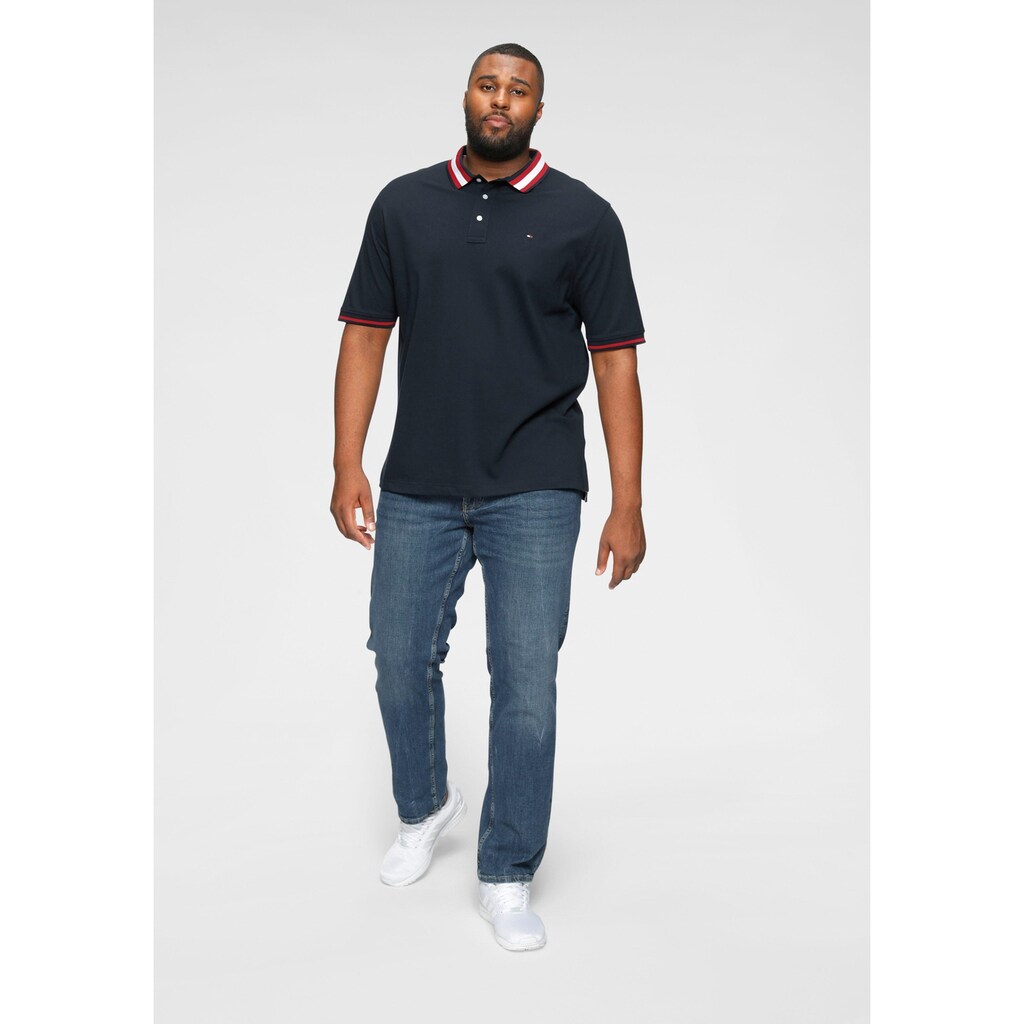 Tommy Hilfiger Big & Tall Poloshirt »BIG & TALL KNITTED TIPPED COLLAR POLO«