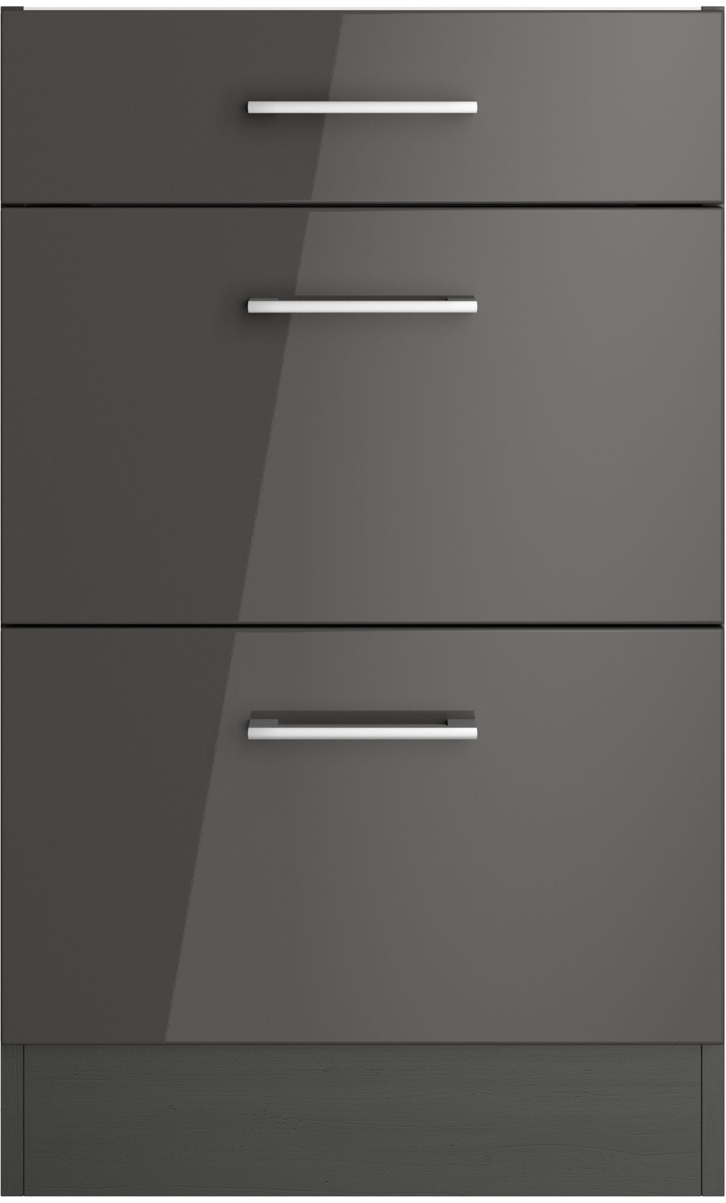 KOCHSTATION Unterschrank »KS-Milan«, HELD Möbel, Auszugschrank 50 cm, matte oder hochglänzende Fronten