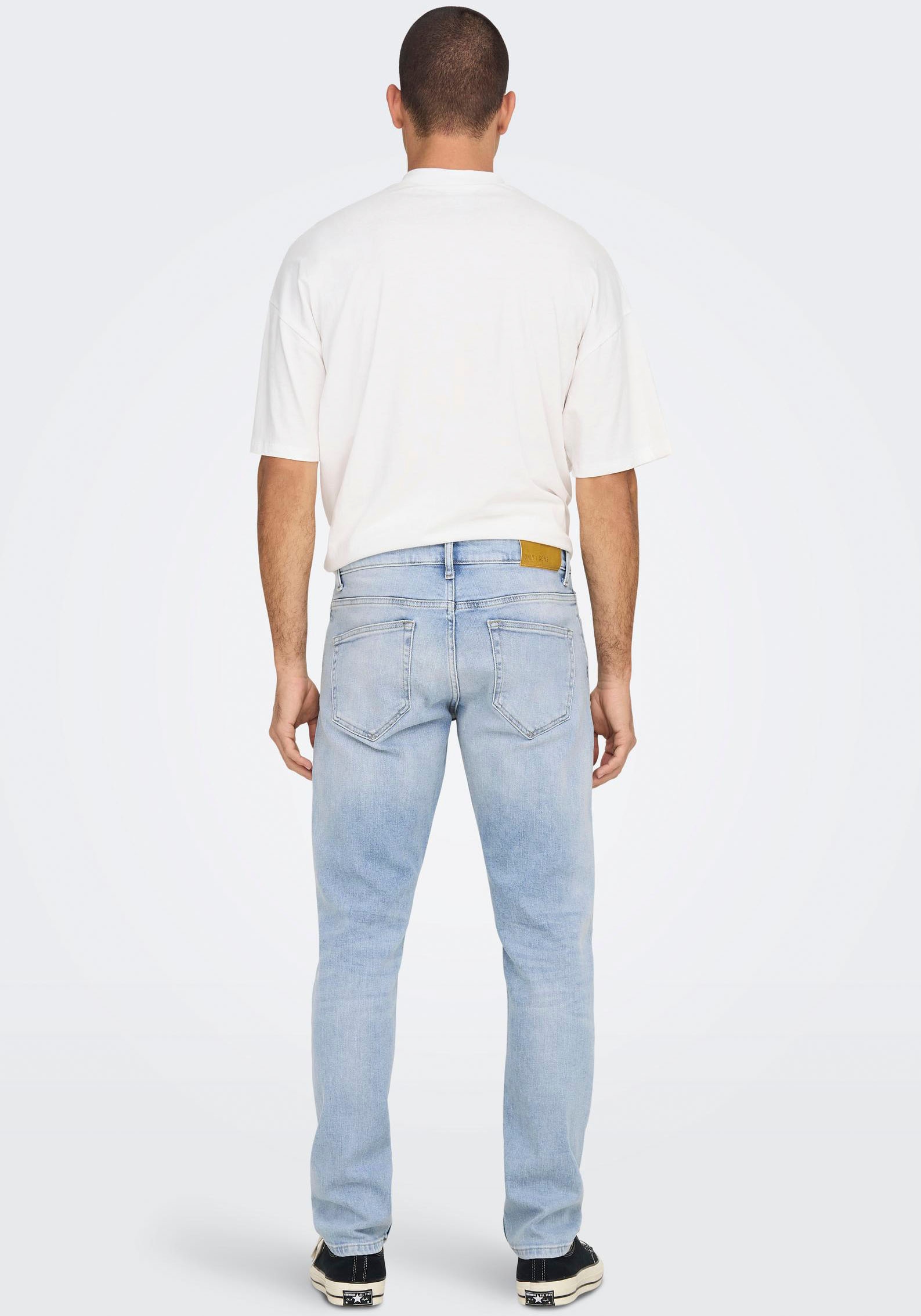 ONLY & SONS Regular-fit-Jeans »WEFT«