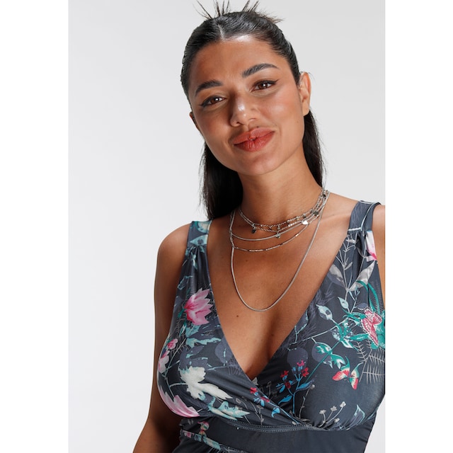 Melrose Jerseykleid, mit tiefem V-Ausschnitt im OTTO Online Shop