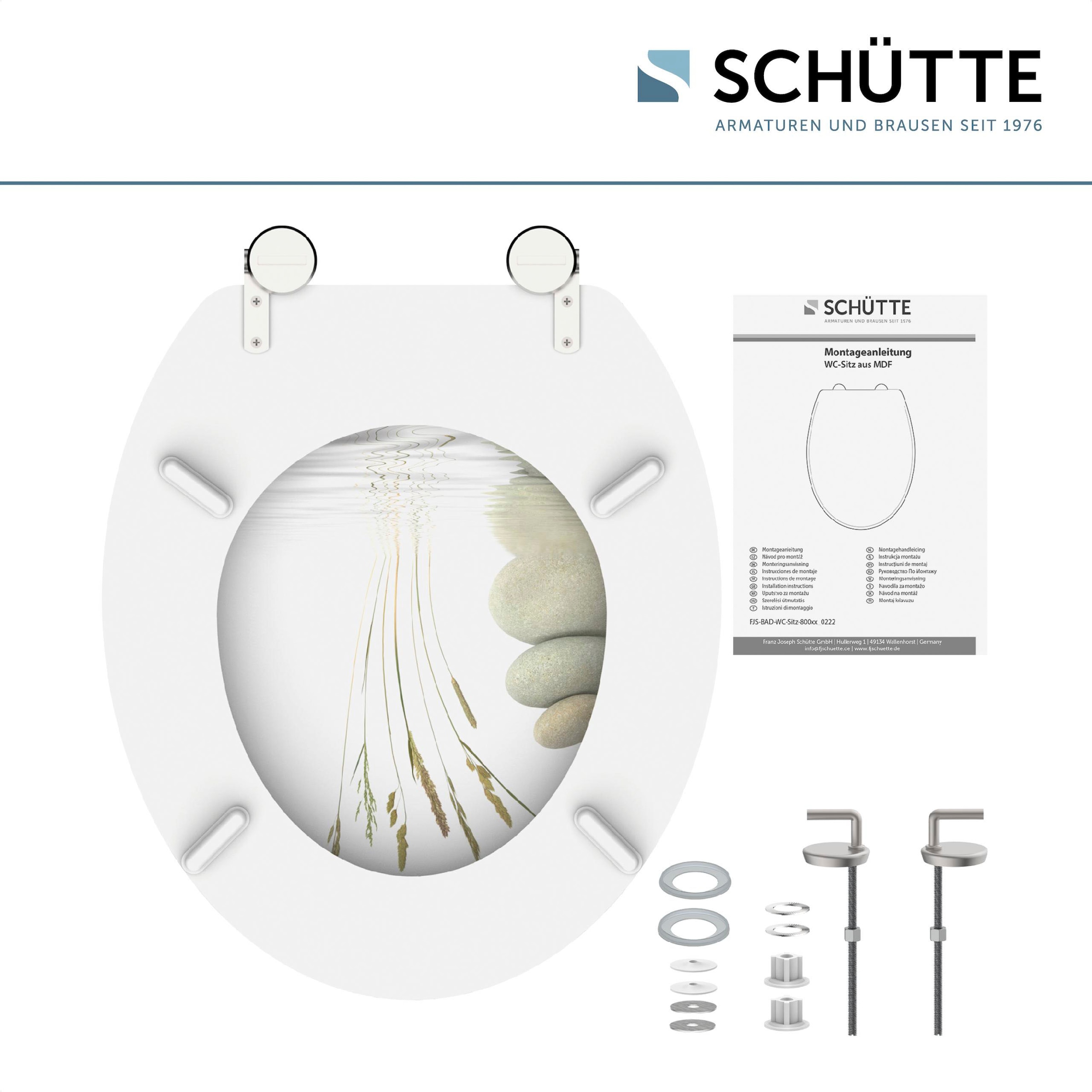Schütte WC-Sitz »Balance«, MDF-Holzkern