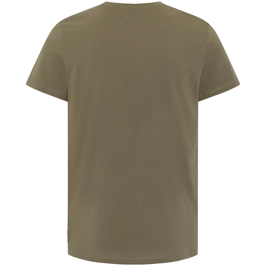GARDENA T-Shirt »Dusty Olive«, unifarben