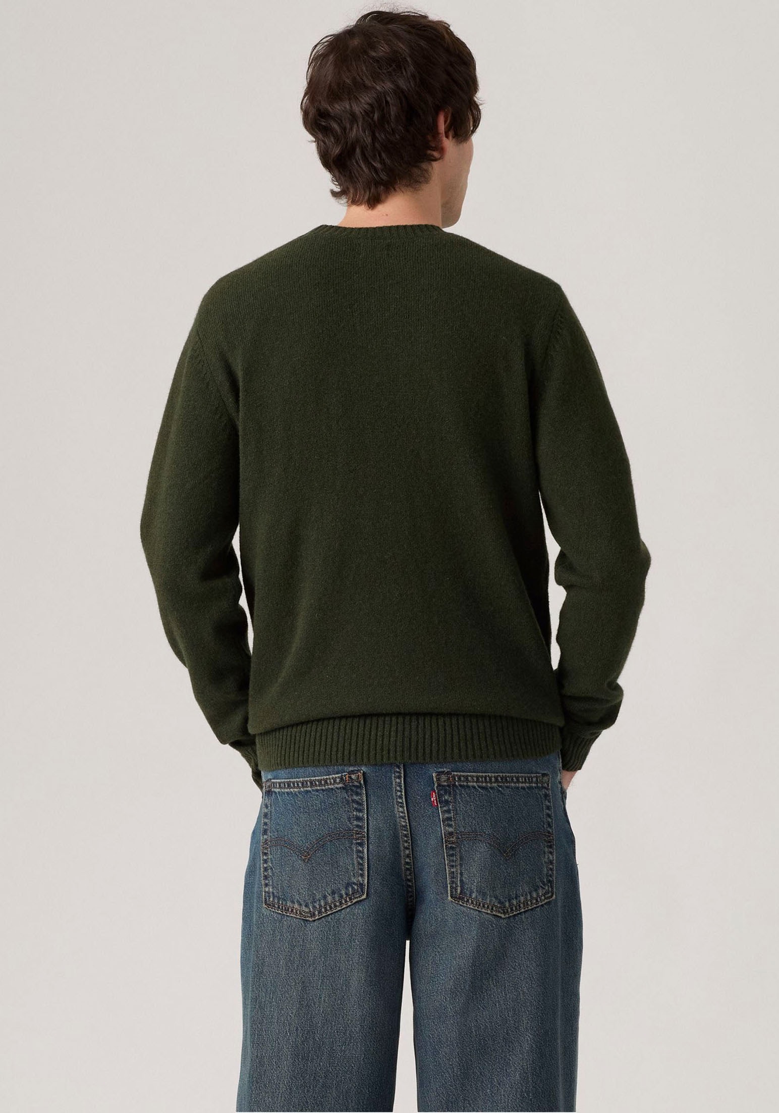 Levi's® Wollpullover »ORIGINAL HM SWEATER« klassische Rundhalsform