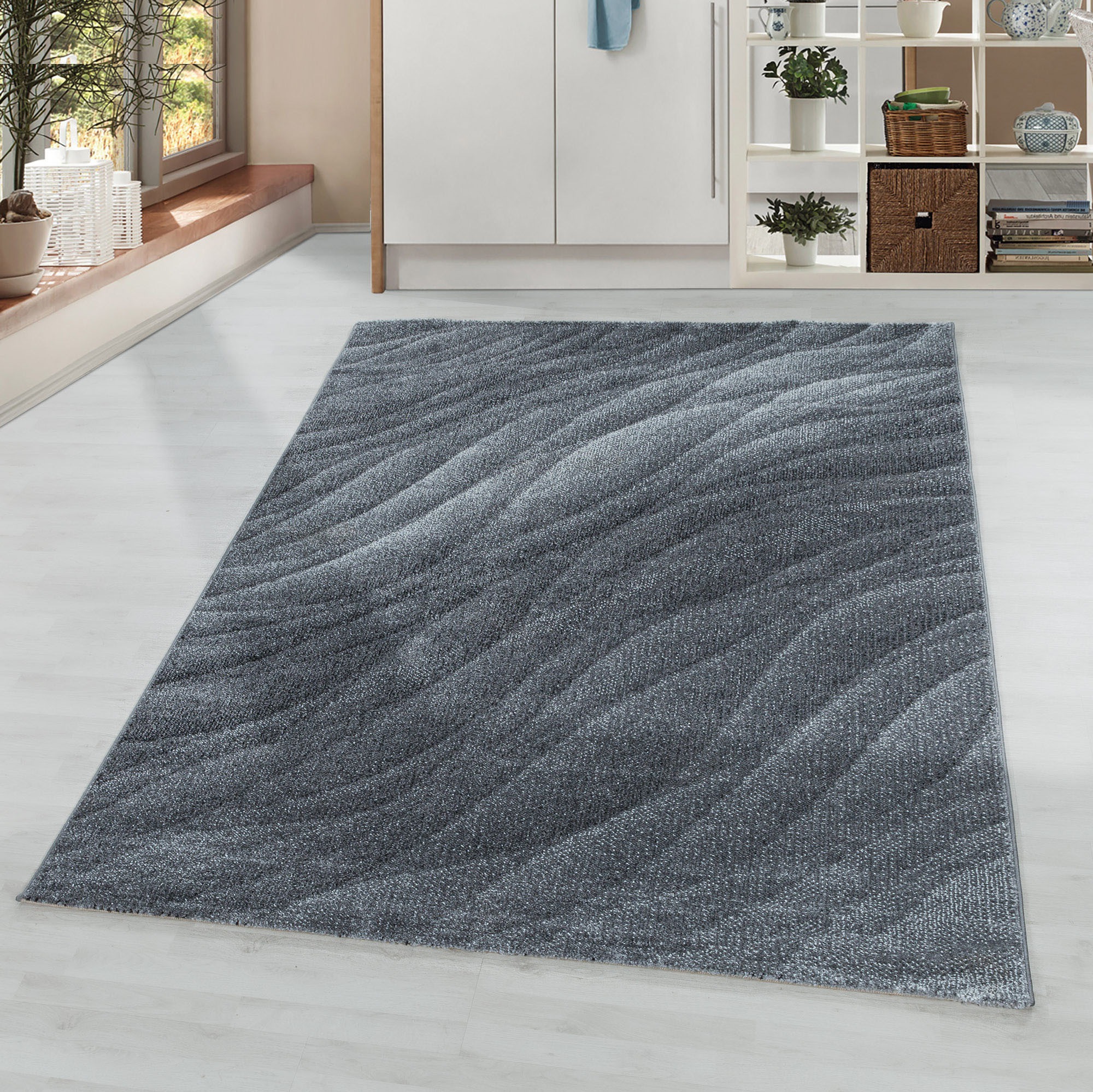 Ayyildiz Teppiche Teppich »OTTAWA 4206«, rechteckig, 8 mm Höhe, Wohnzimmer