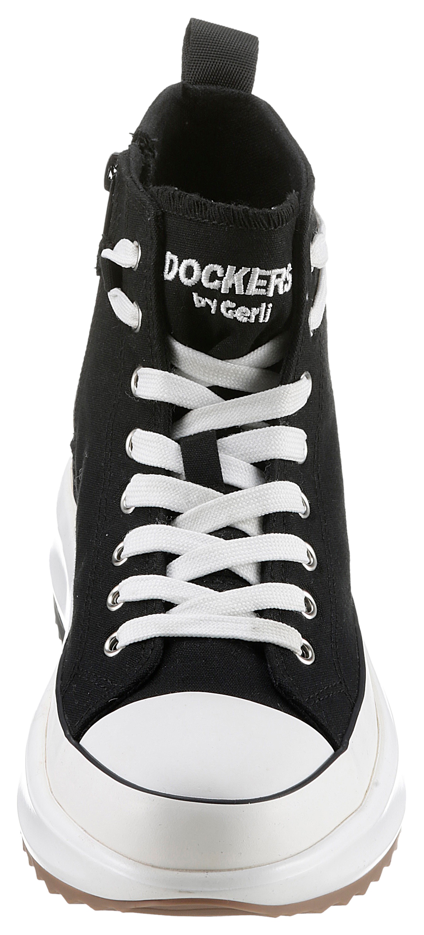 Dockers by Gerli Sneaker, High Top-Sneaker, Freizeitschuh, Schnürboots mit Plateausohle