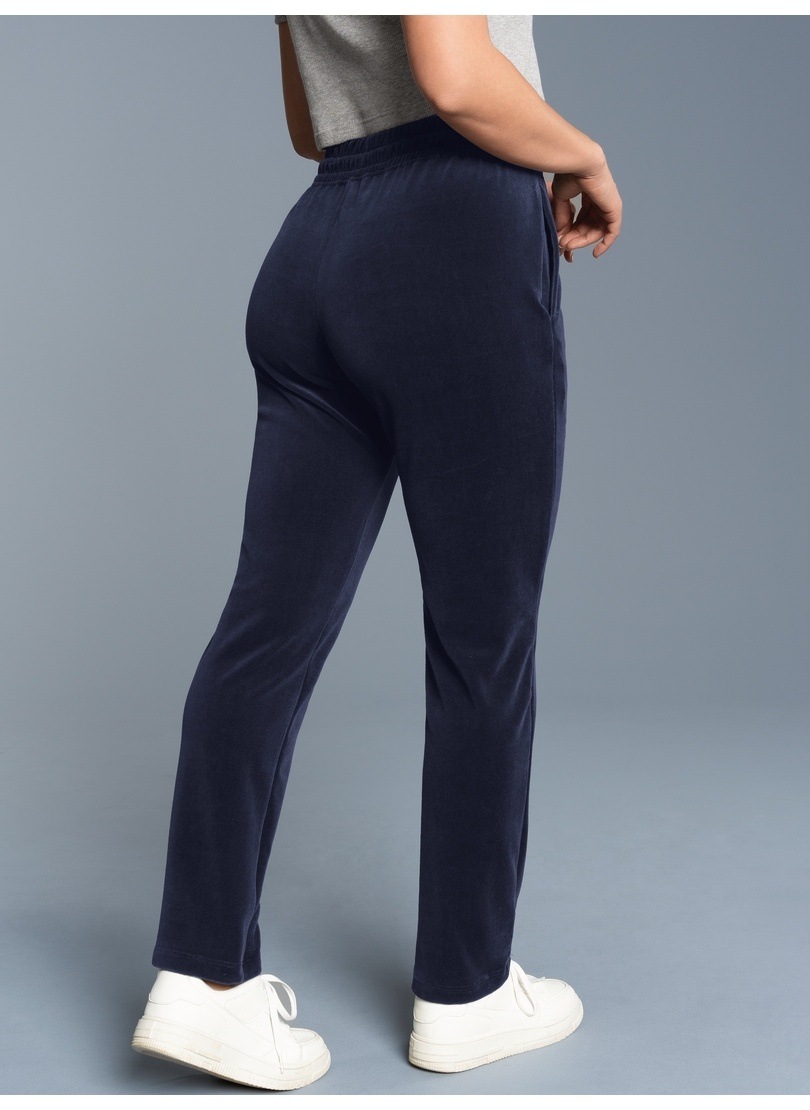 Trigema Jerseyhose »TRIGEMA Nicki Hose mit praktischen Eingrifftaschen«, (1 tlg.)