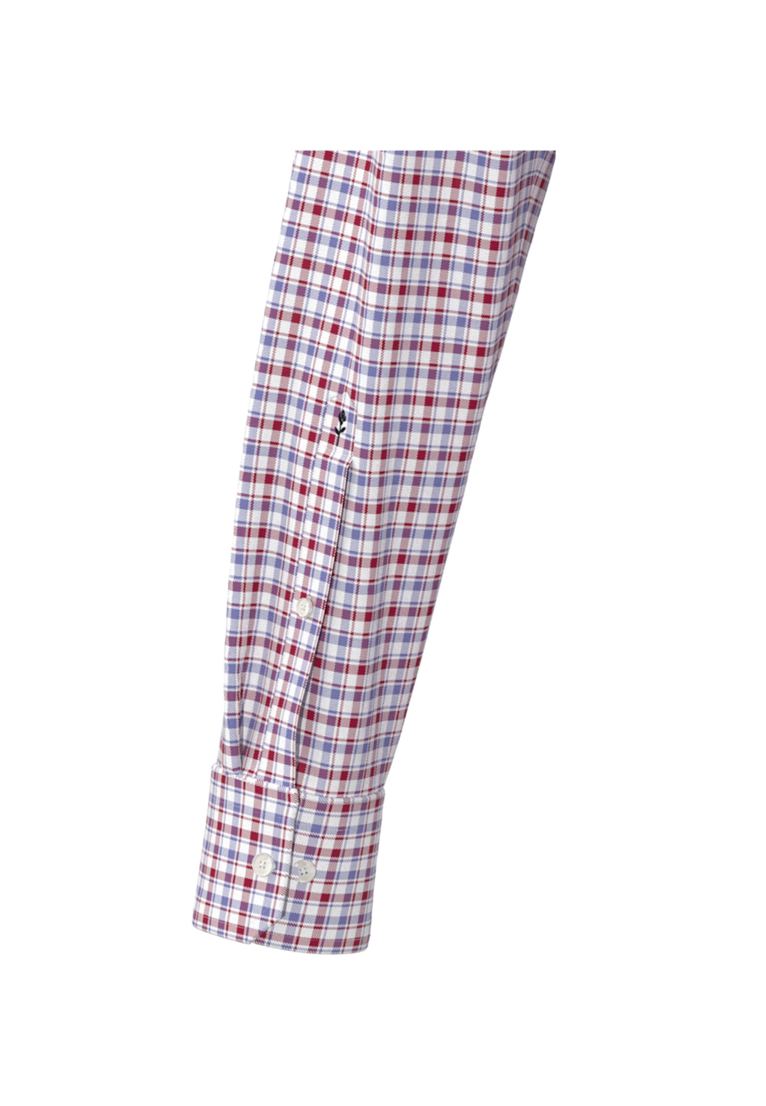 seidensticker Businesshemd »Regular«, Regular Langarm Button-Down-Kragen Karo