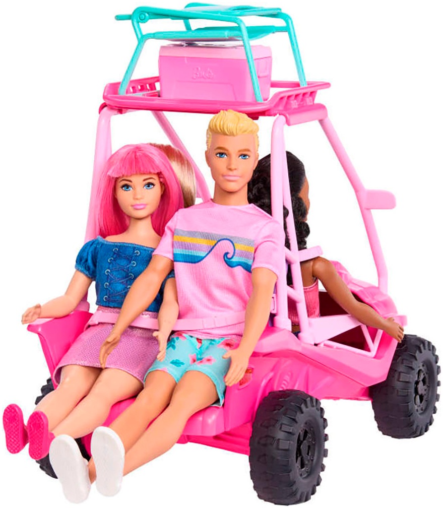 Barbie Spielzeug-Auto »Barbie Mysteries: Mission Strand Ultimativer Strand-Buggy«