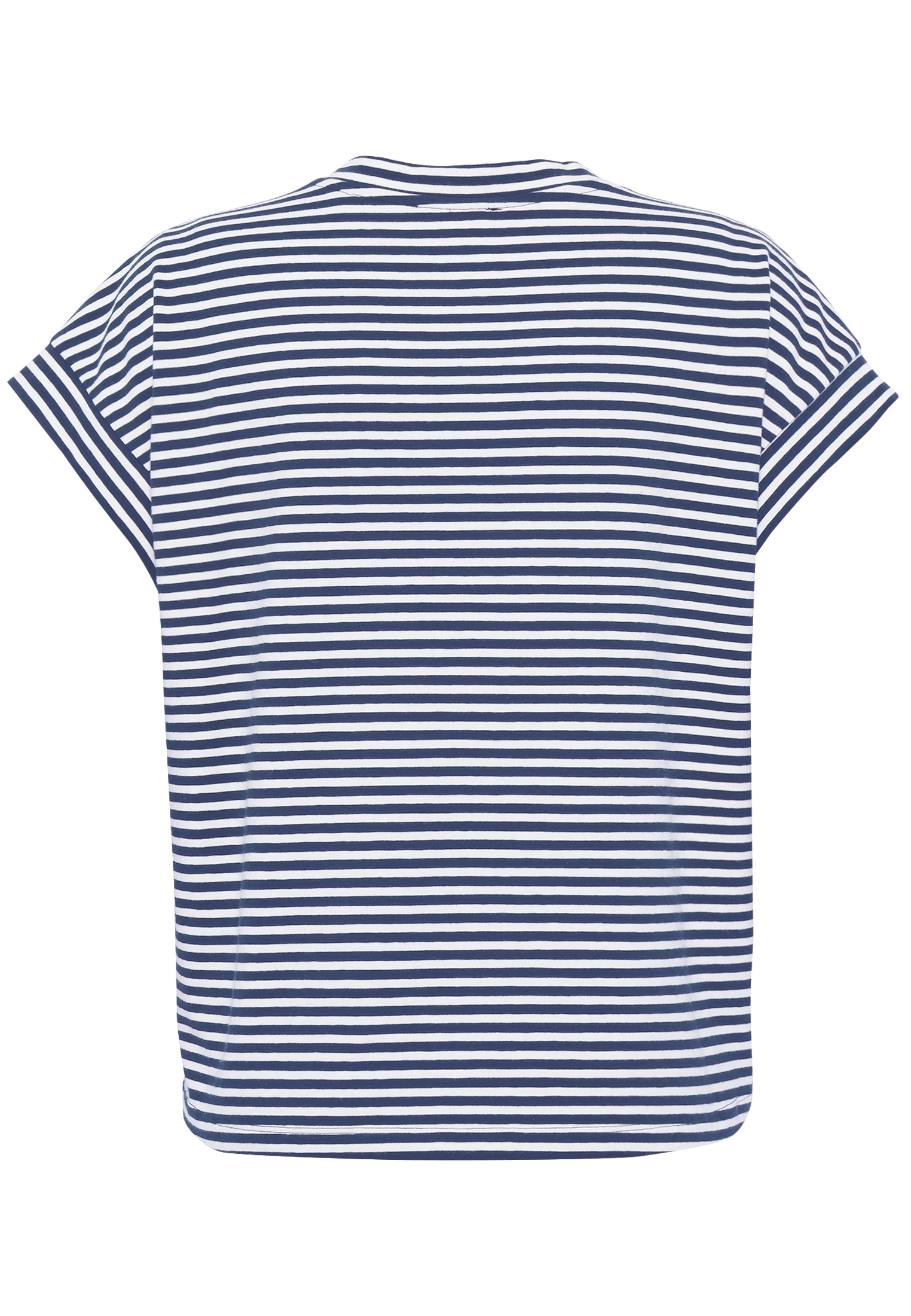 Zero Print-Shirt »Streifenshirt mit V-Ausschnitt«
