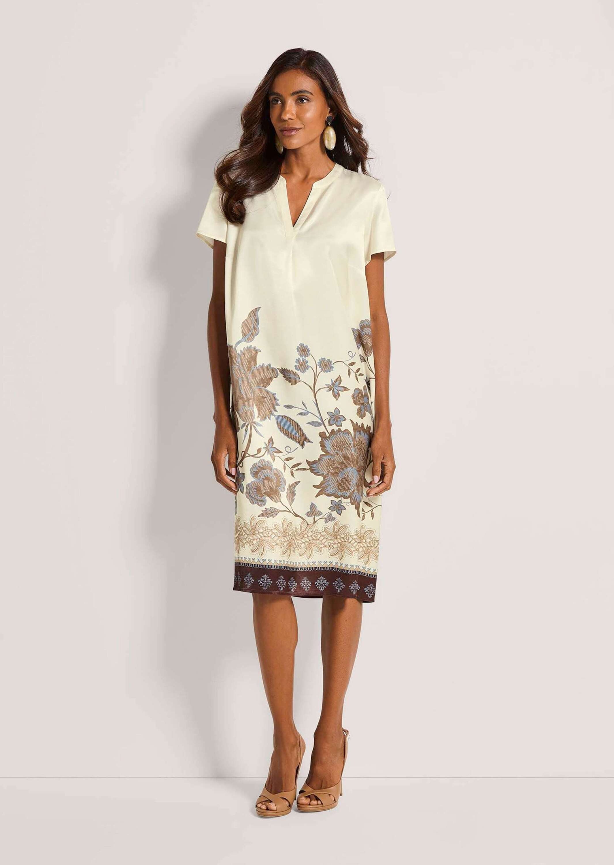 MADELEINE Druckkleid »Sommerkleid Viskosekleid mit floralem Muster«