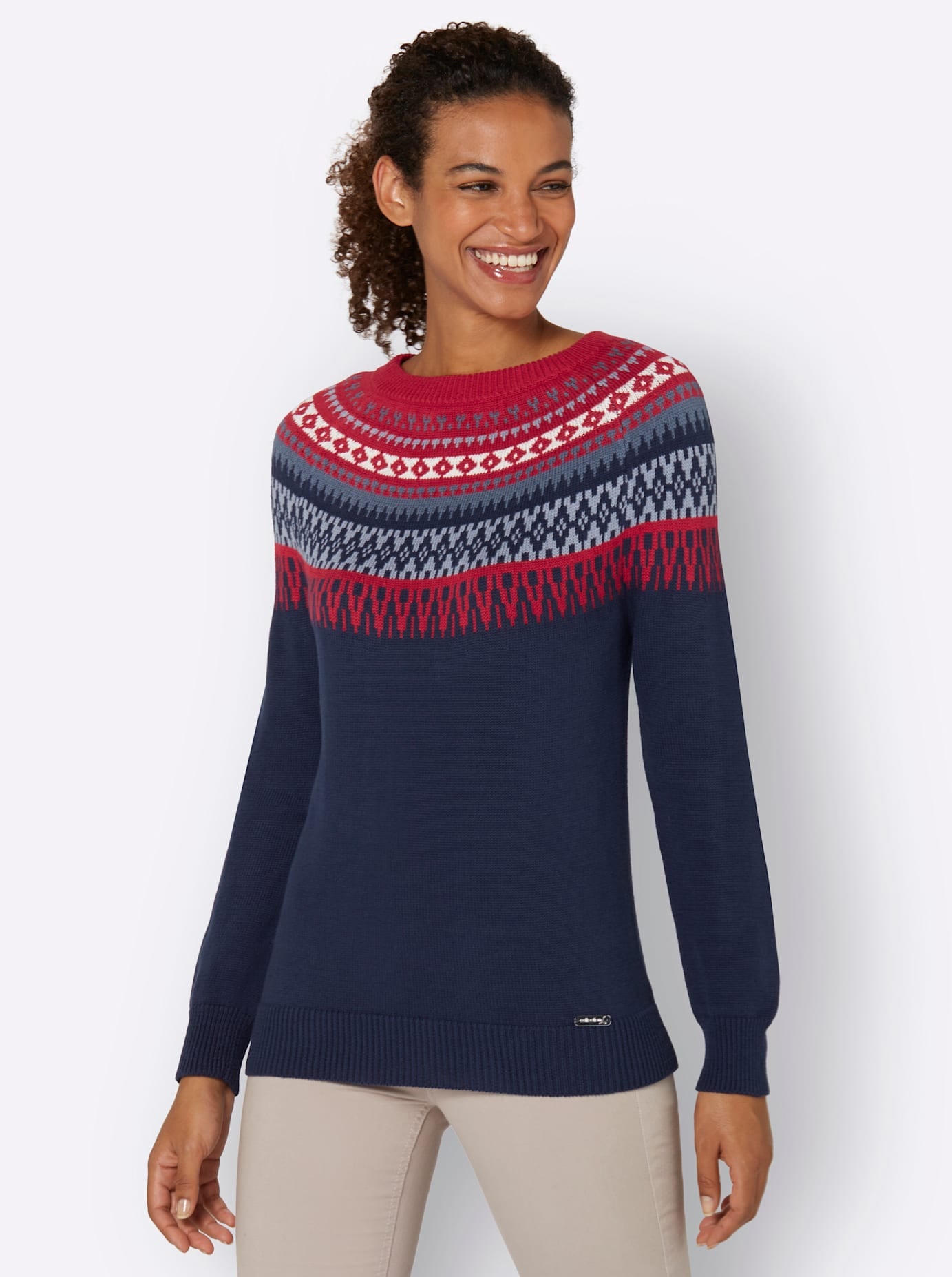 Casual Looks Norwegerpullover »Pullover«