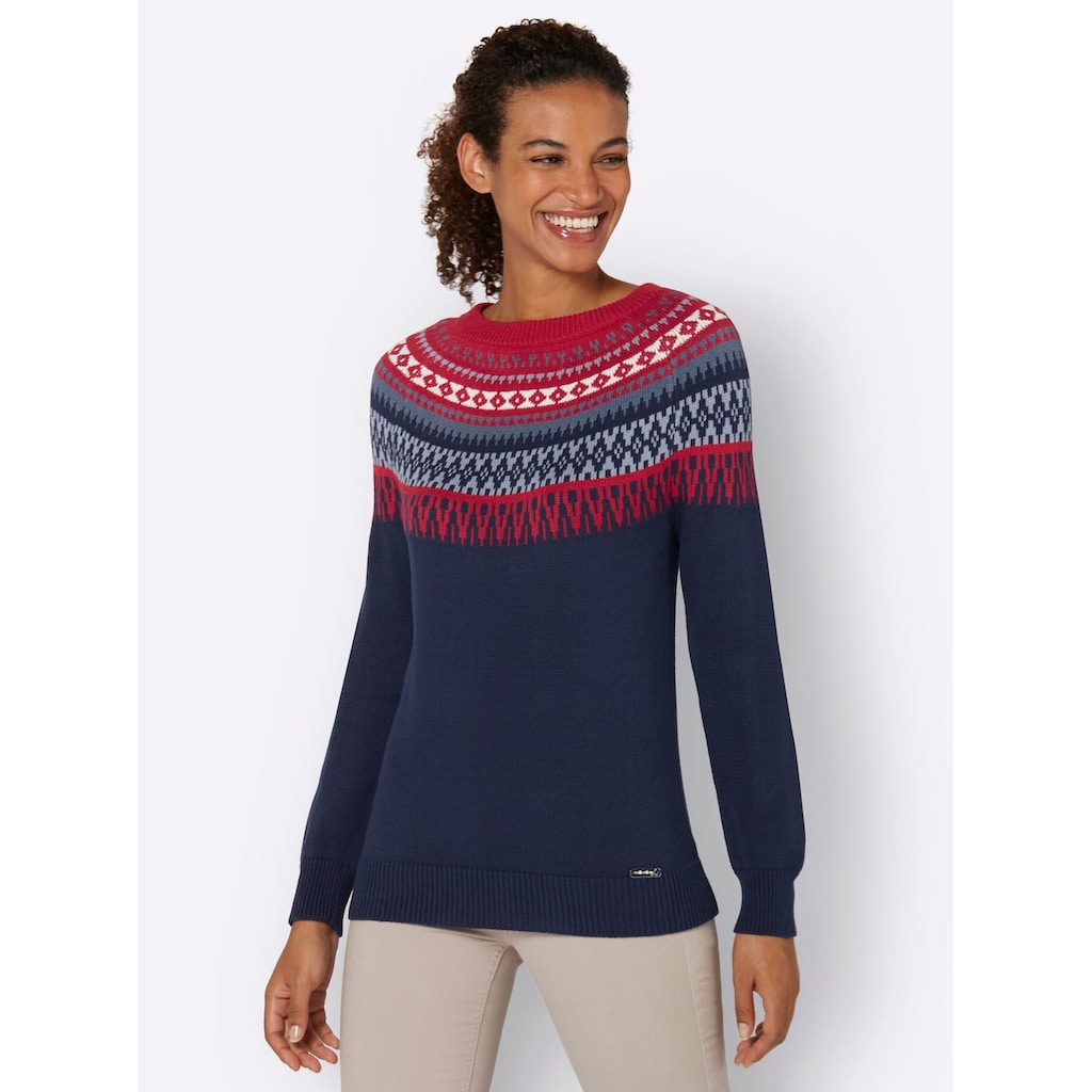 Casual Looks Norwegerpullover »Pullover«