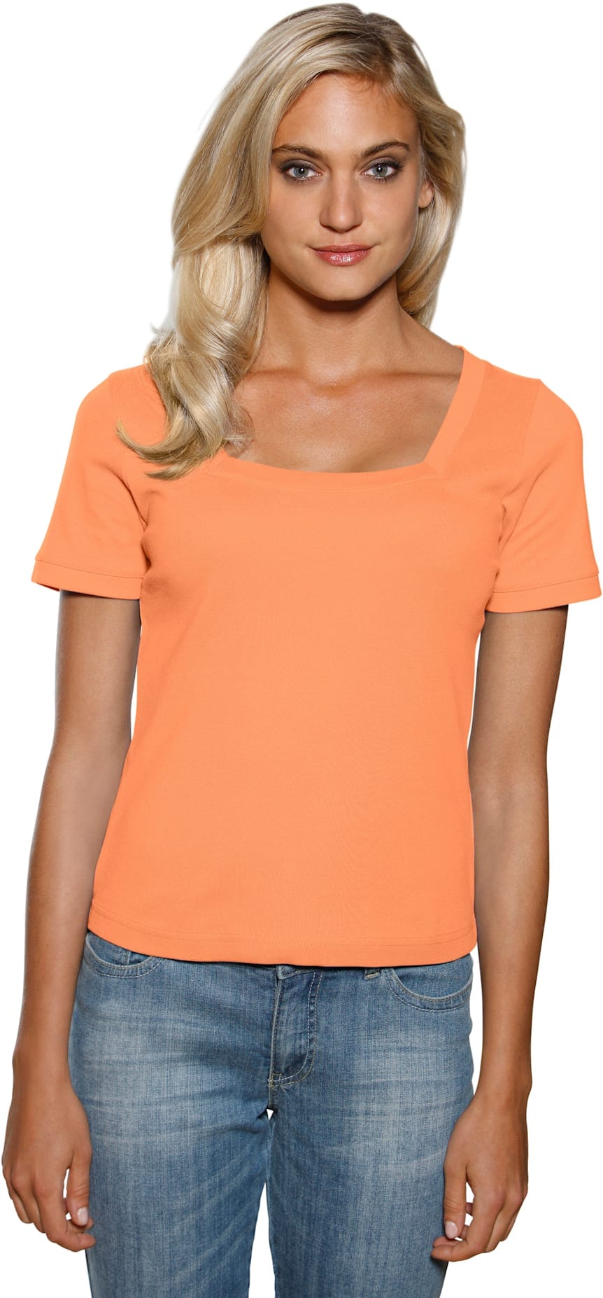 heine Kurzarmshirt »Carré-Shirt«, (1 tlg.)