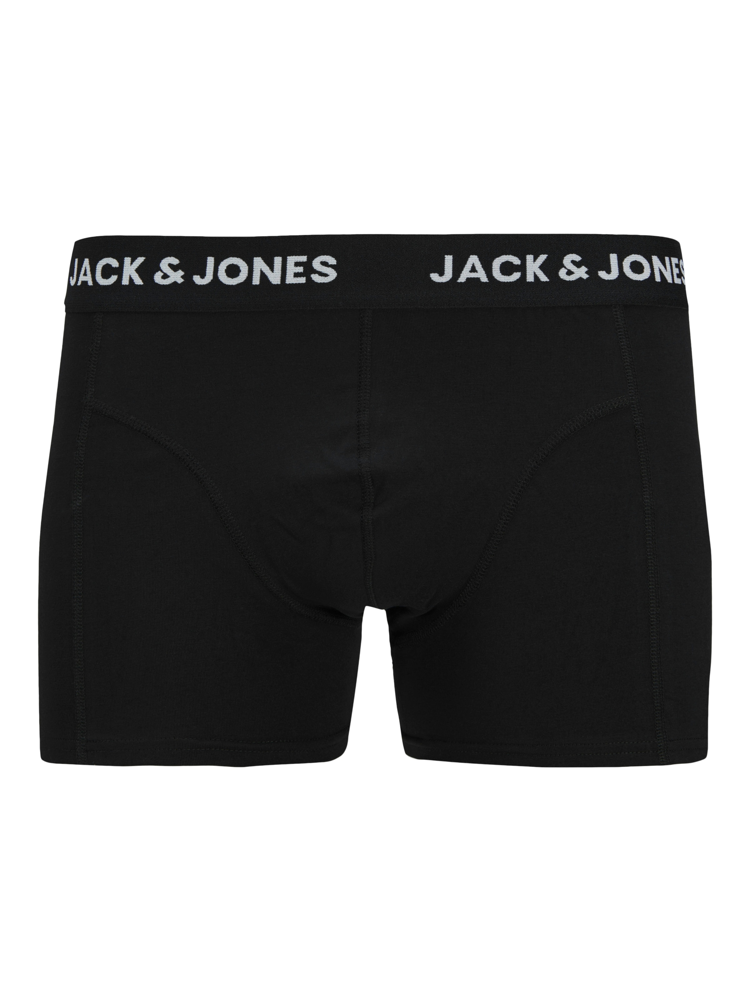 Jack & Jones Trunk »JACROB SOLID TRUNKS 3 PACK SN«, (3 St.), mit Logo Schriftzug