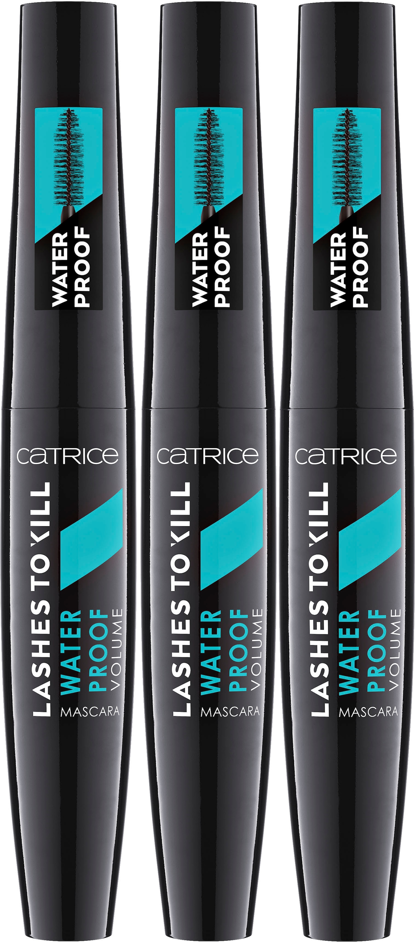 Mascara »Lashes To Kill Waterproof Volume Mascara 010«, (Set, 3 tlg.)