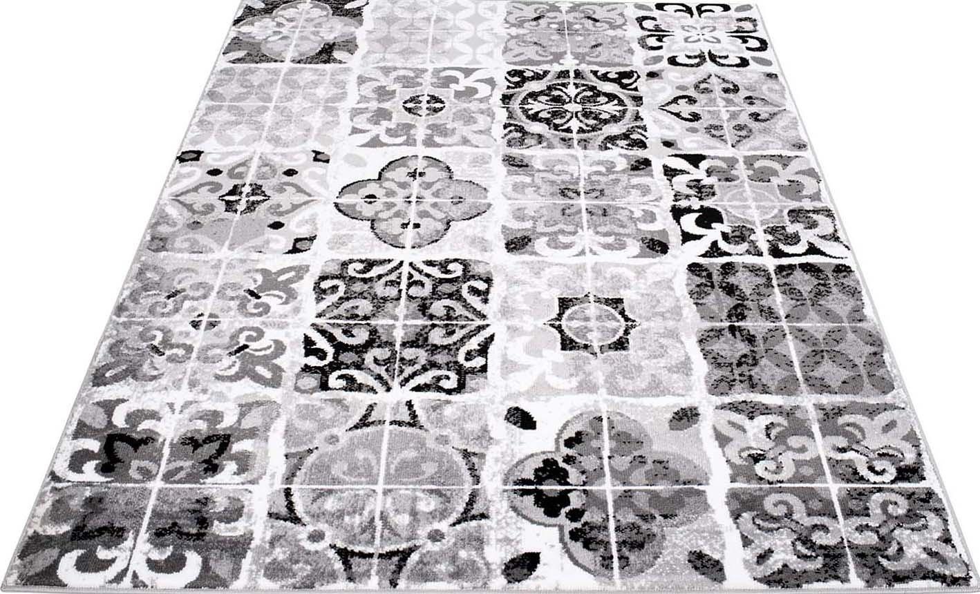 Carpet City Teppich »Timeless 7692«, rechteckig, 6 mm Höhe, Wohnzimmer
