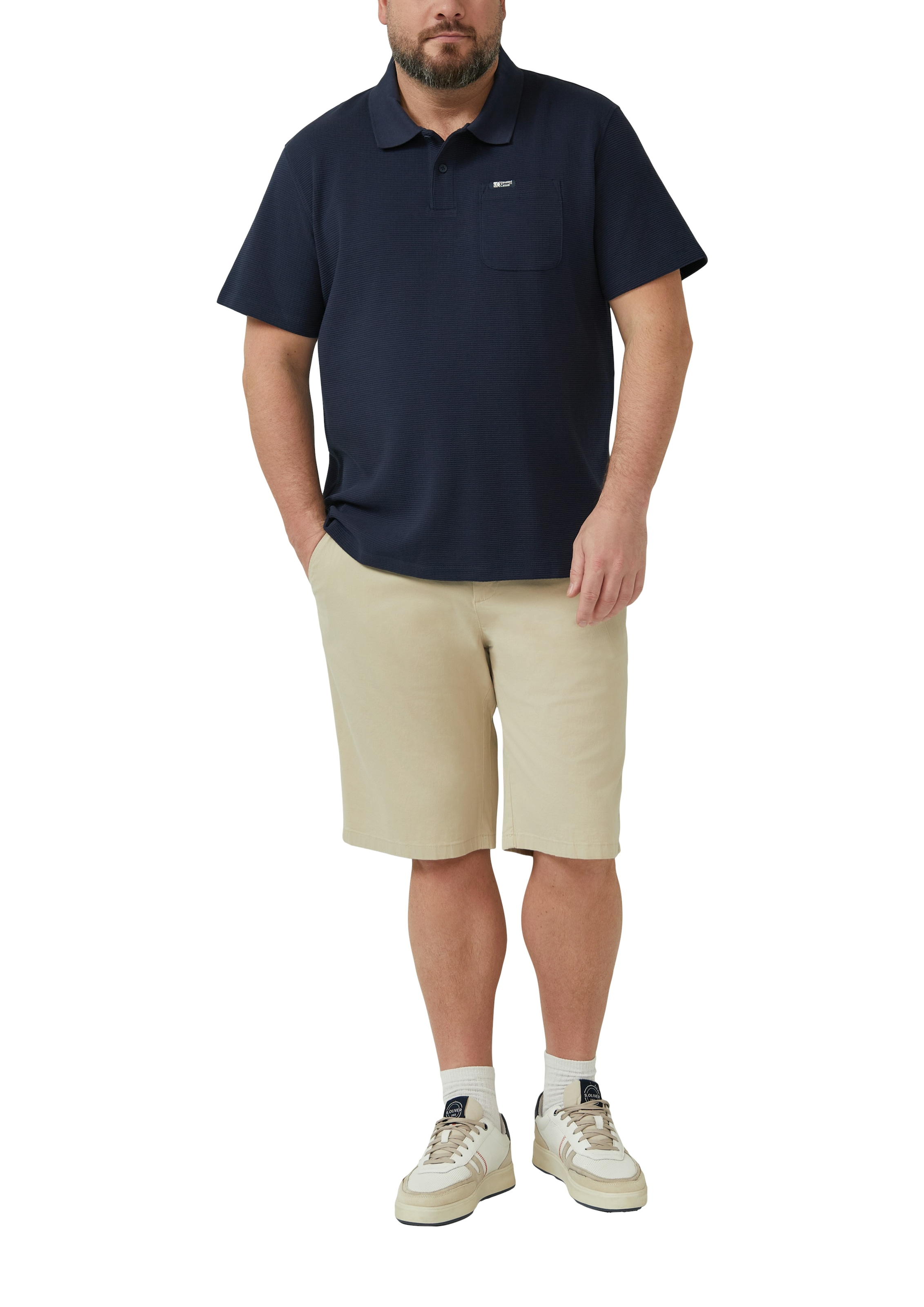 s.Oliver Men Big Sizes Chinoshorts  mit Taschen