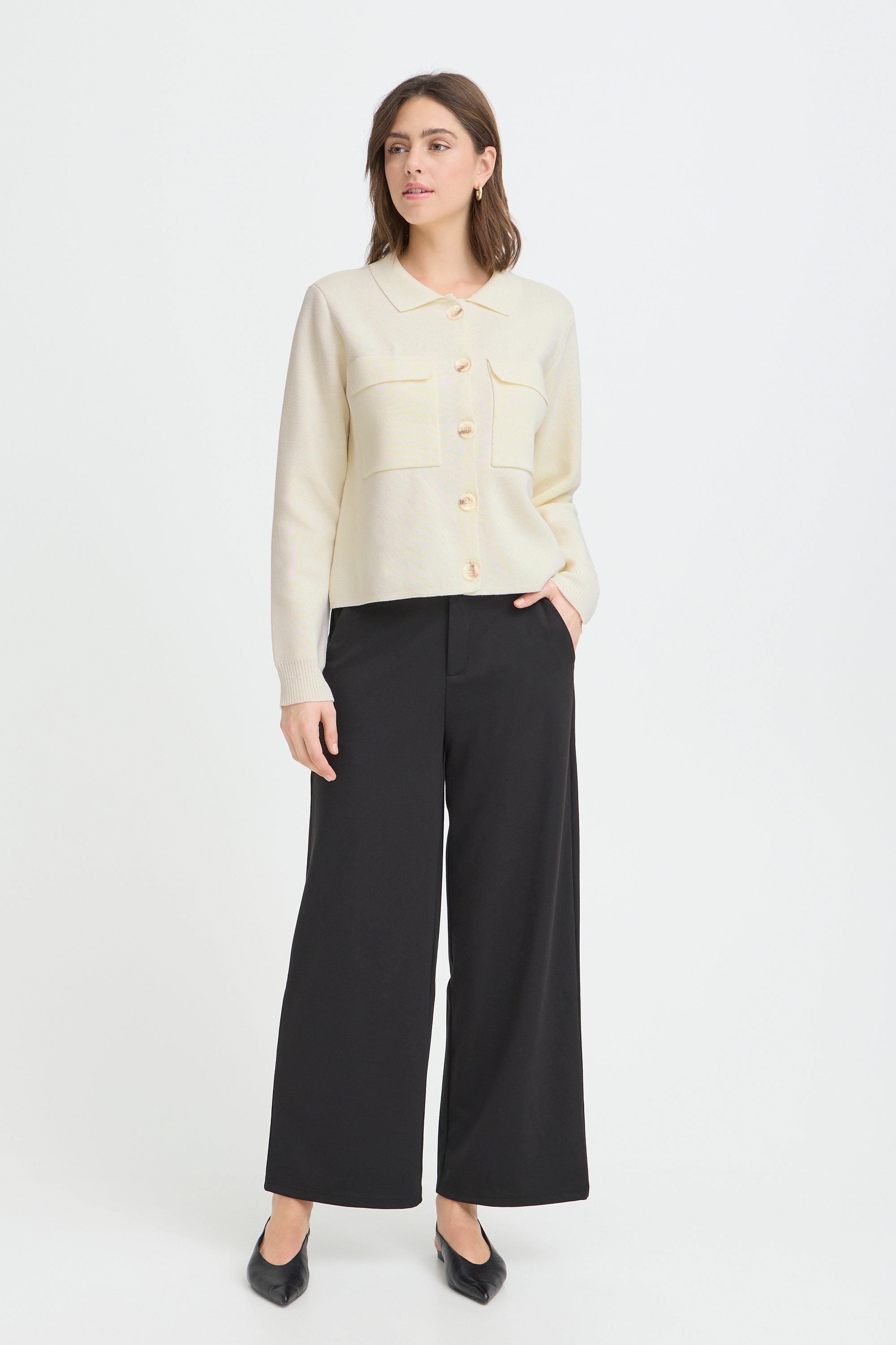 fransa Strickjacke »Strickjacke FRITA«