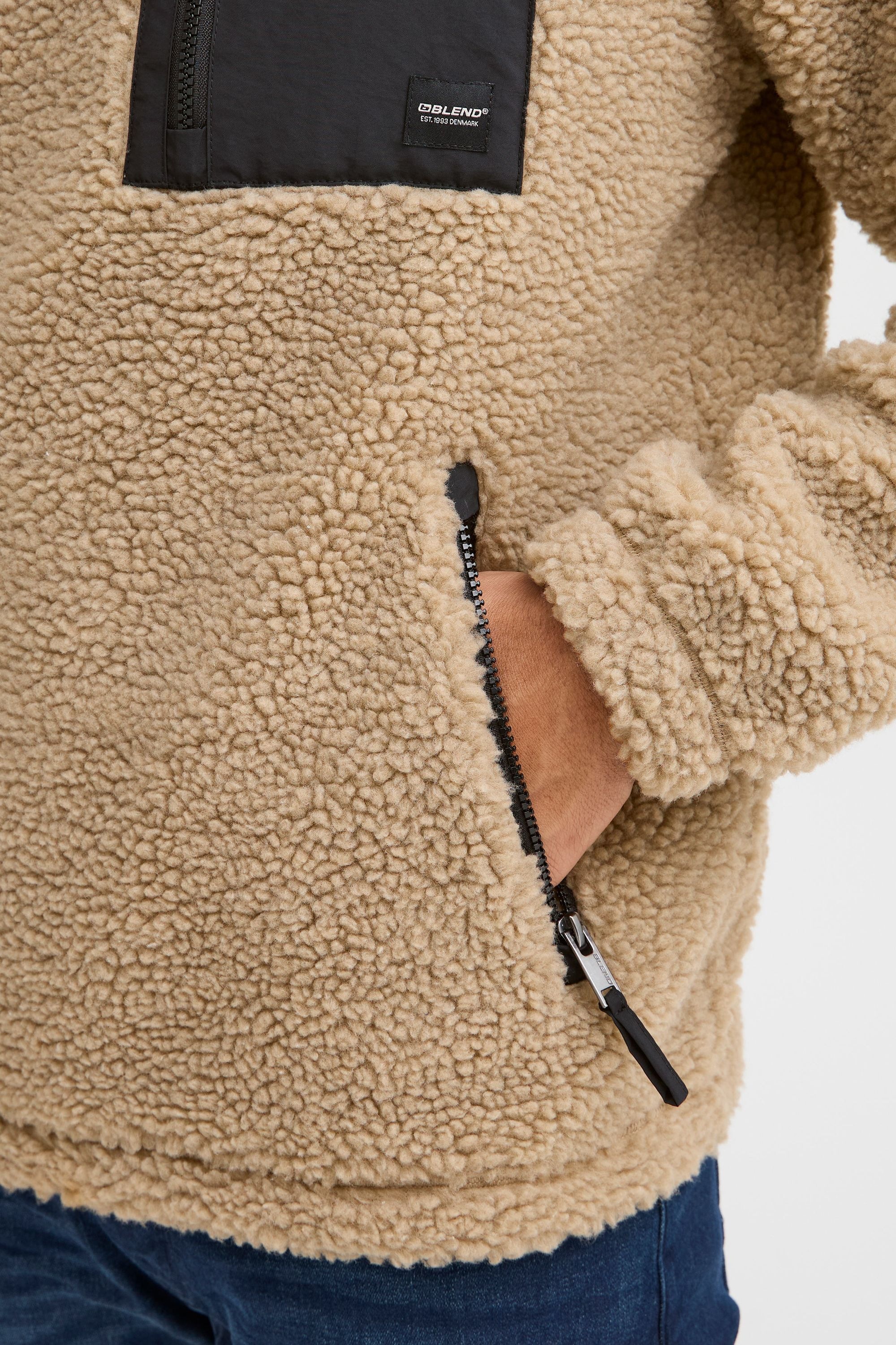 Blend Fellimitatjacke »Fellimitatjacke BHMTOTTO«