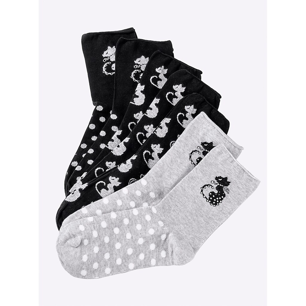 wäschepur Socken, (7 Paar)