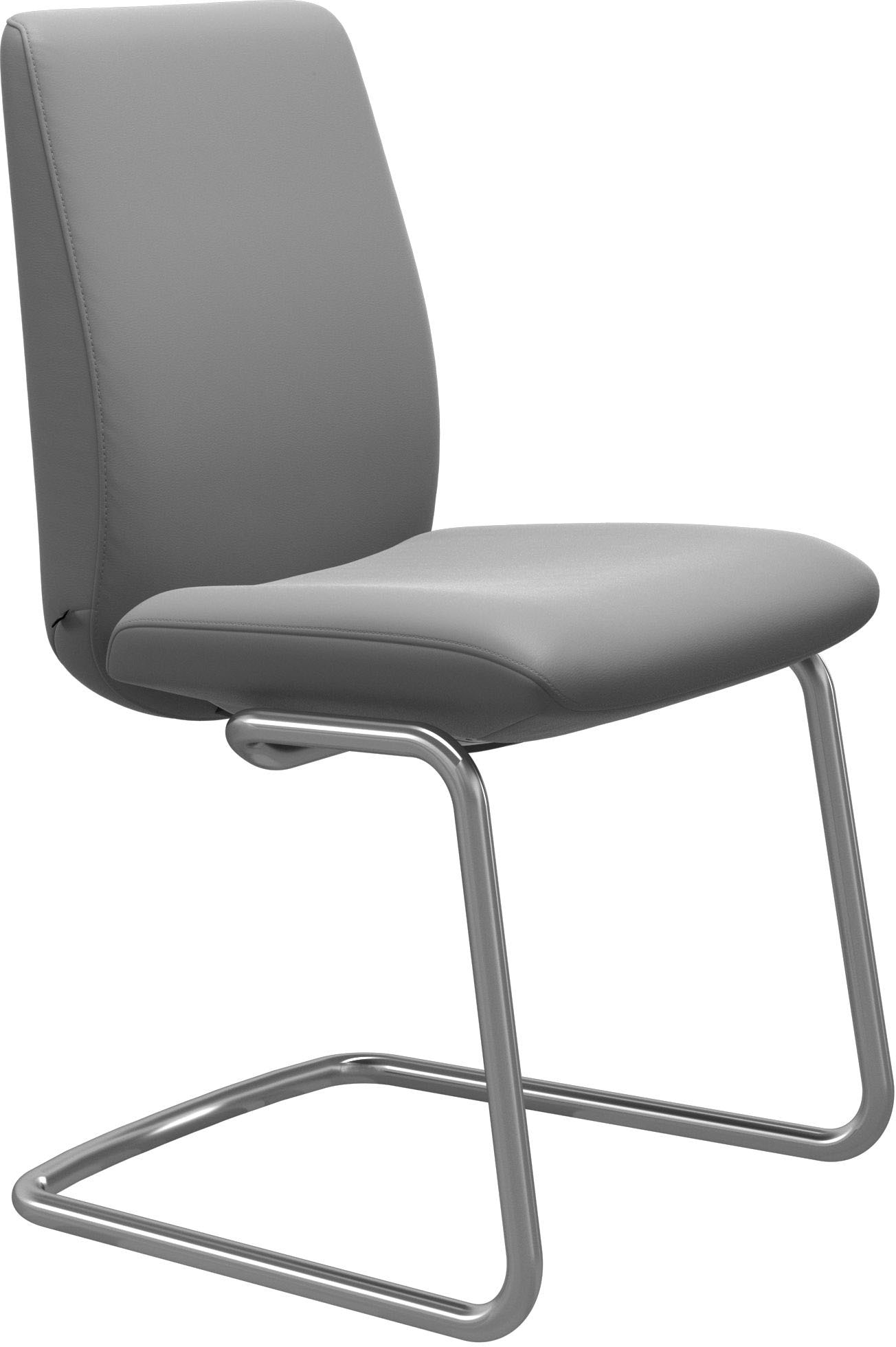 Stressless® Polsterstuhl »Laurel«, Leder BATICK, Low Back, Größe L, mit Beinen aus Stahl in Chrom glänzend