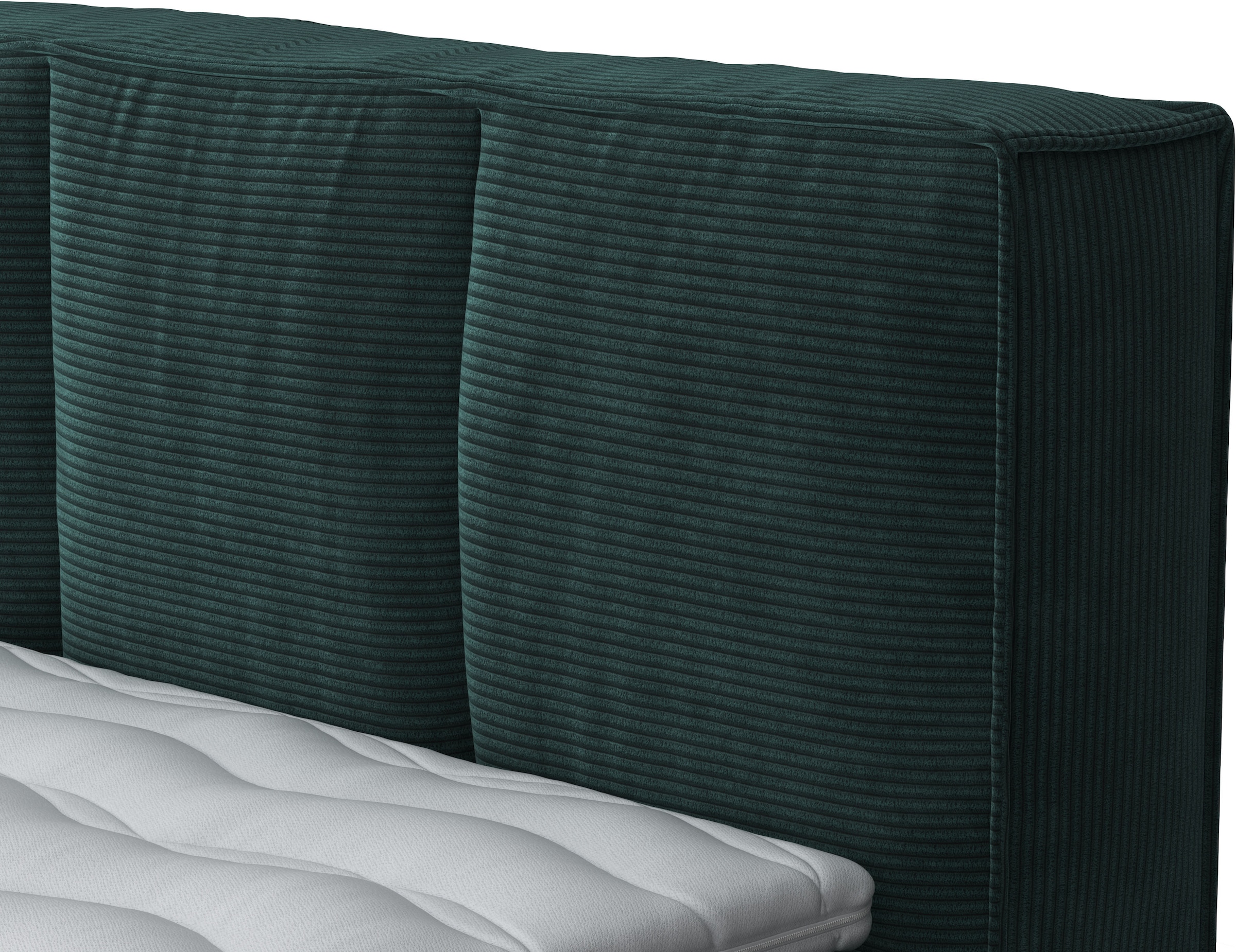 LeGer Home by Lena Gercke Boxspringbett »Addyson«, (Härtegrade H2, H3 und H4 wählbar), Boxspringbett inkl. Topper, 2 Matratzen