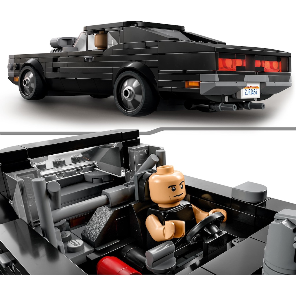 LEGO® Konstruktionsspielsteine »Fast & Furious 1970 Dodge Charger R/T (76912), LEGO® Speed Champions«, (345 St.)