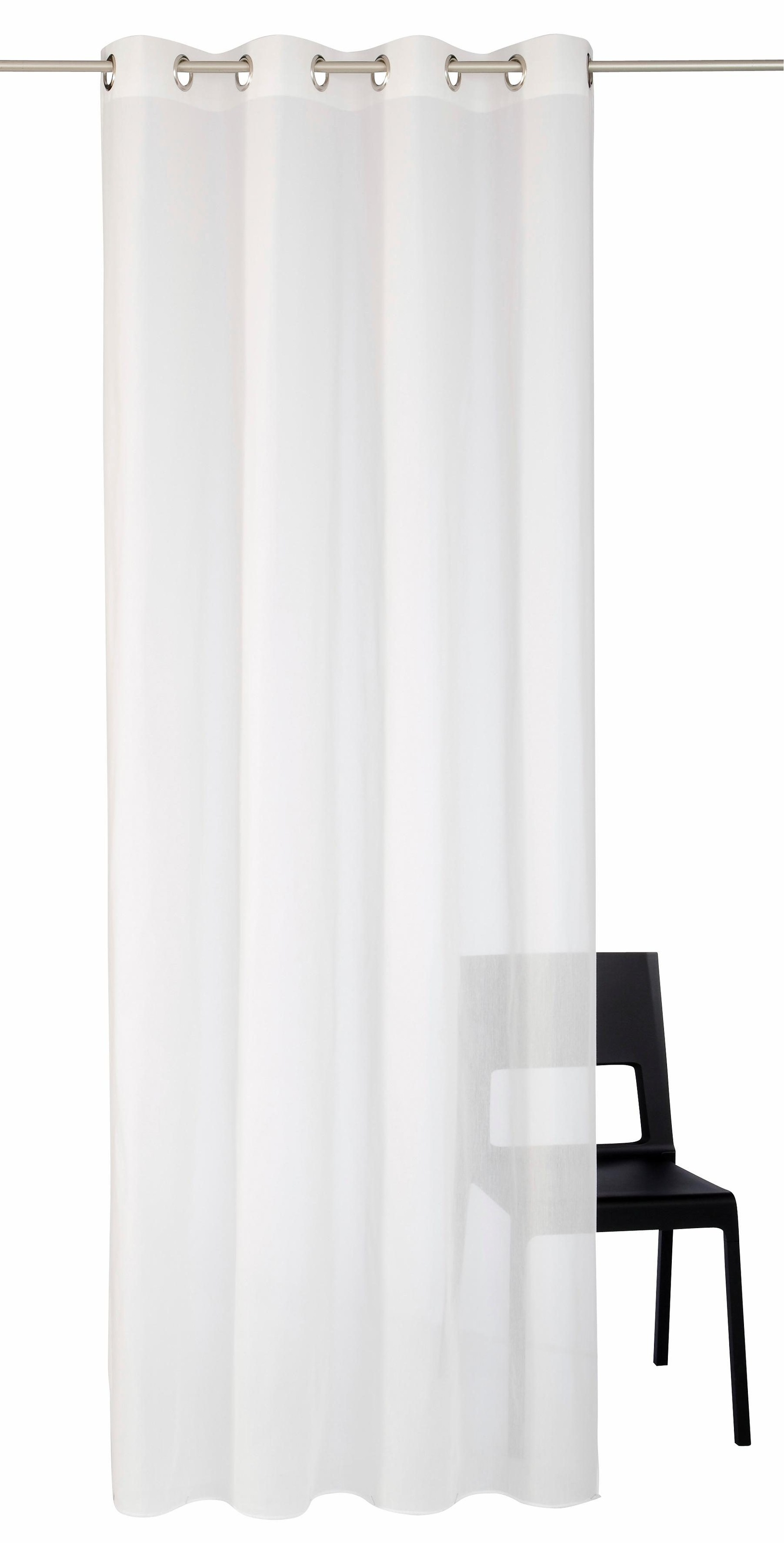 Wirth Vorhang »Audrey« Ösen 1 Stk. tlg. Store in weiß