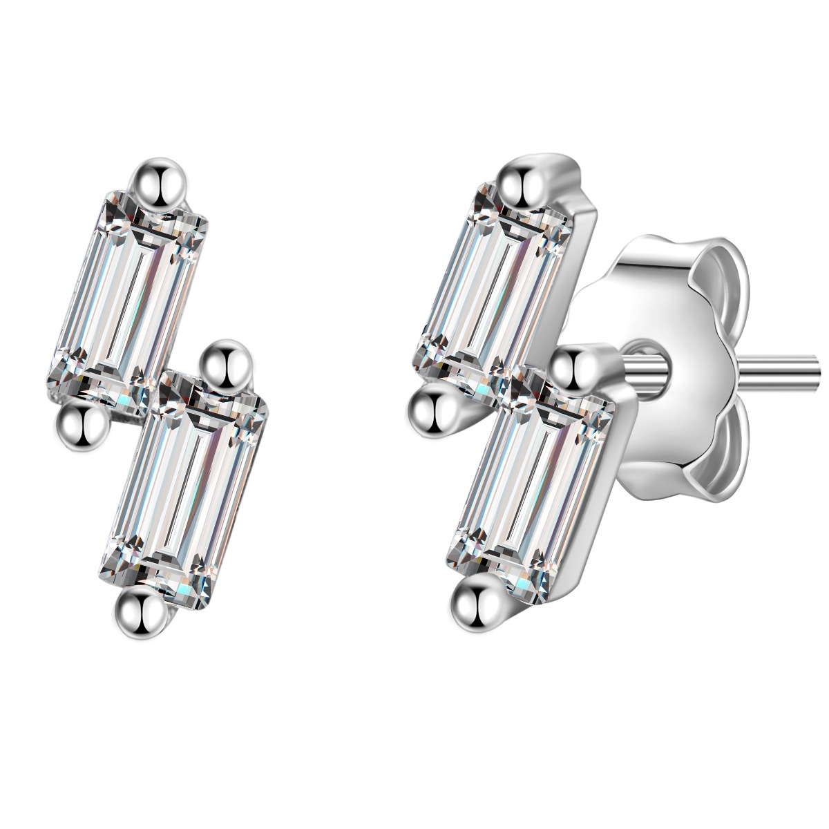 Glanzstücke München Paar Ohrstecker »Set: GM9973«, (2 tlg.), aus Sterling Silber