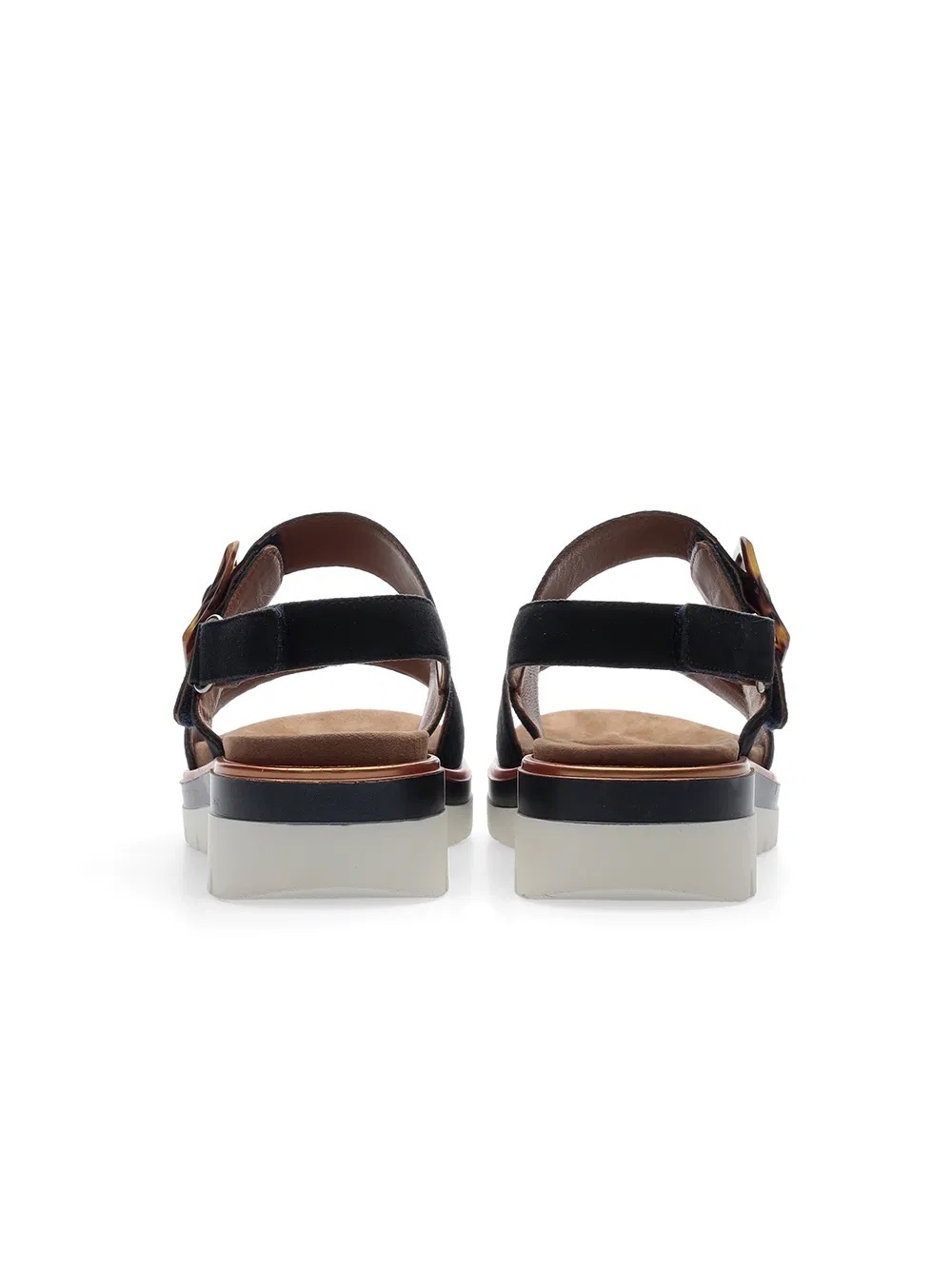 Ara Plateausandaletten »MALAGA«, Plateausandale, Klettschuh in Bequemweite G (= weit)