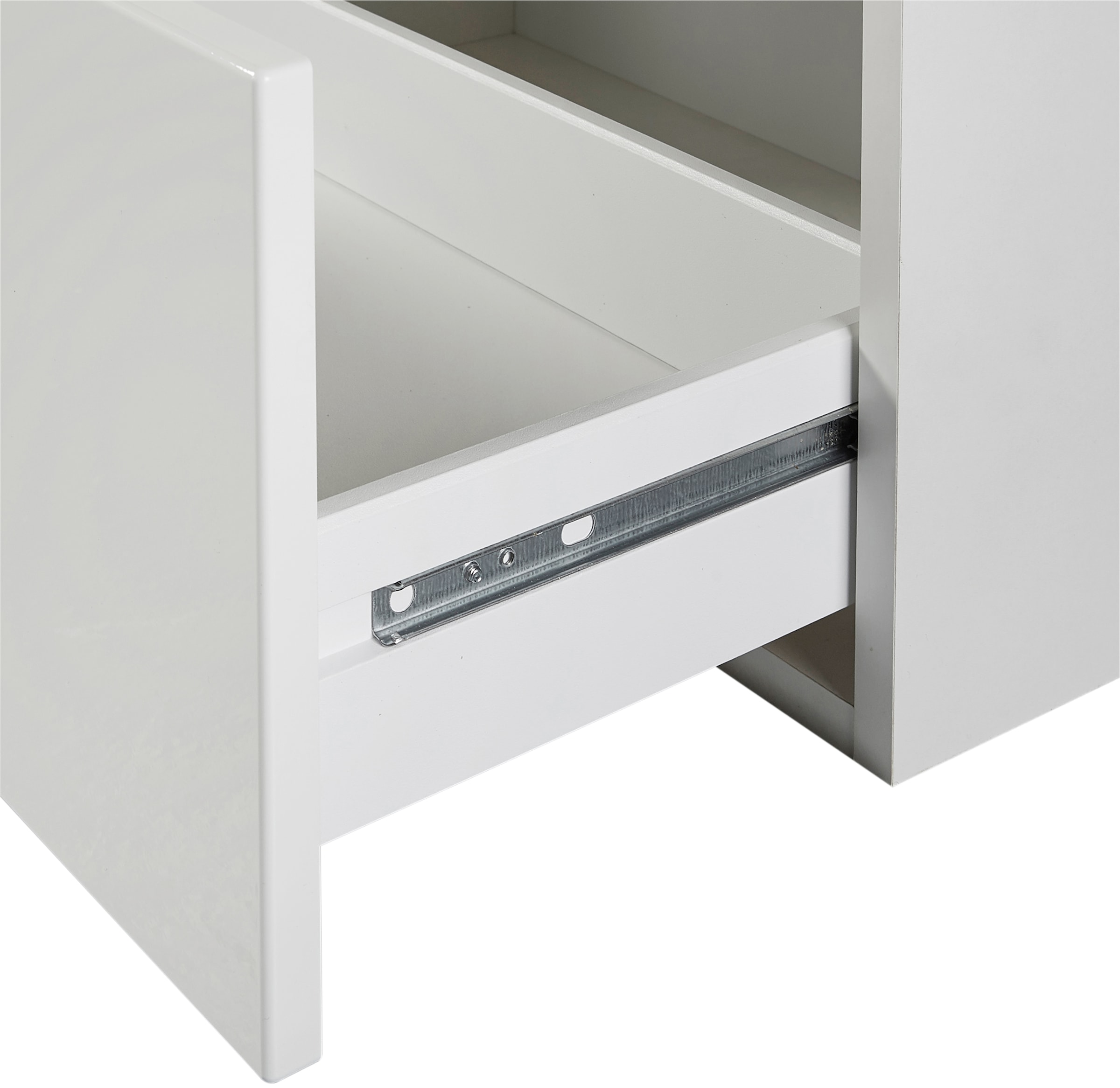 welltime Waschbeckenunterschrank »Trento, verschiedene Ausführungen und Farben«, Badmöbel, Breite 60 cm, Beckenunterschrank auf Füßen, Made in Germany