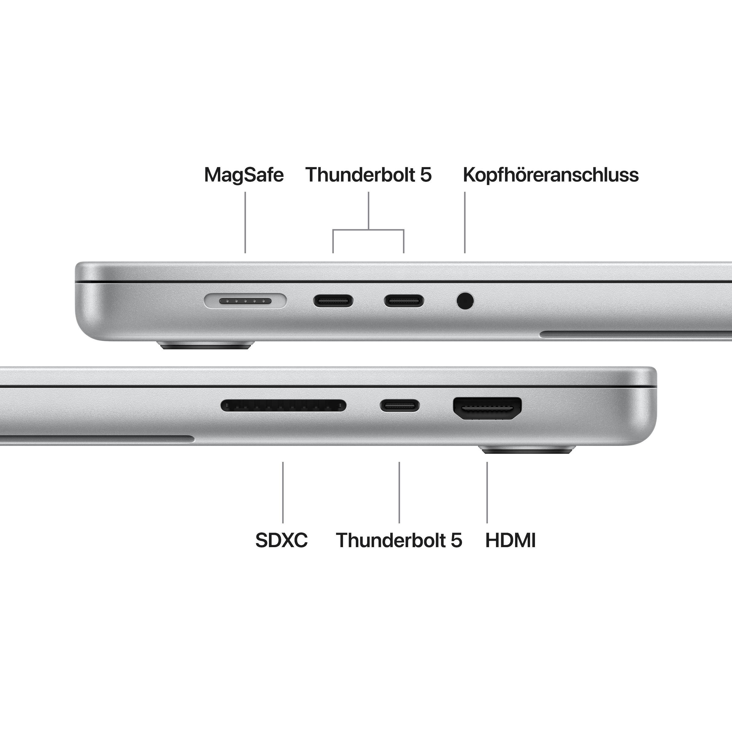 Apple Notebook »16" MacBook Pro« 41,05 cm / 16,2 ″ Apple M5 Pro 20-Core GPU 1.000 GB SSD