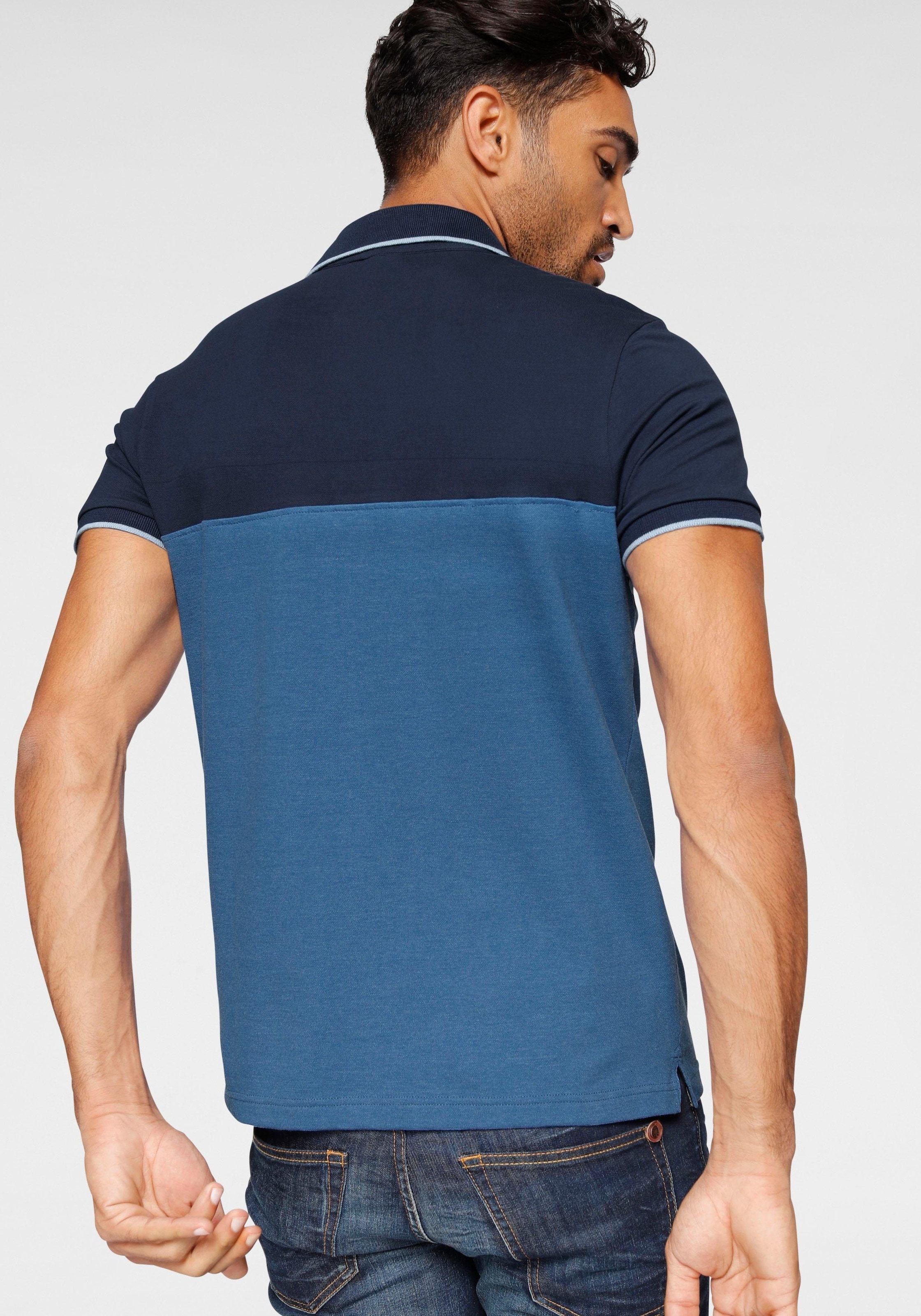 Bruno Banani Poloshirt, Kurzarm, körpernahe Passform, mit Polokragen