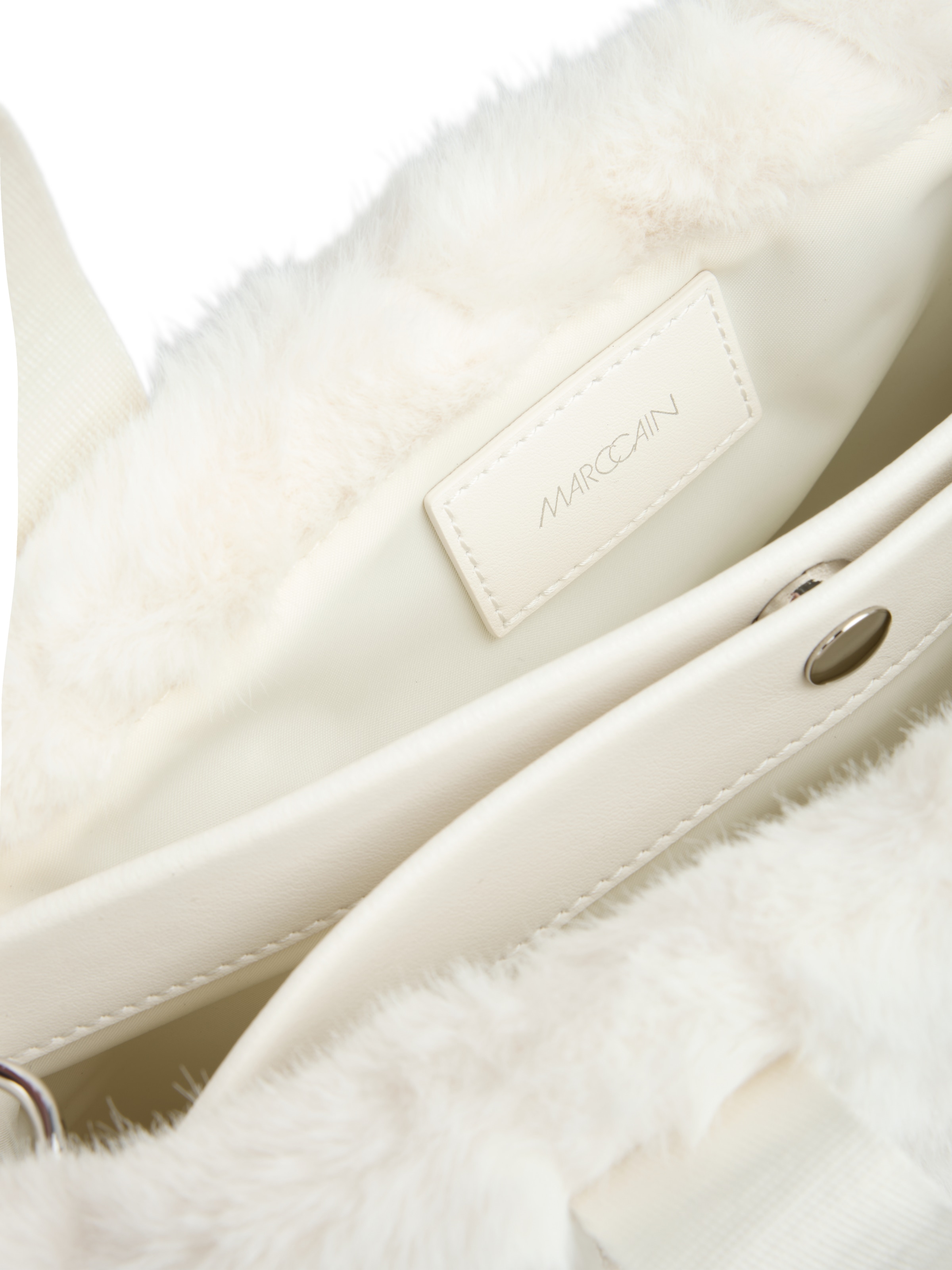 Marc Cain Schultertasche Damen Umhängetasche, Handtasche mit abnehmbarem Schultergurt