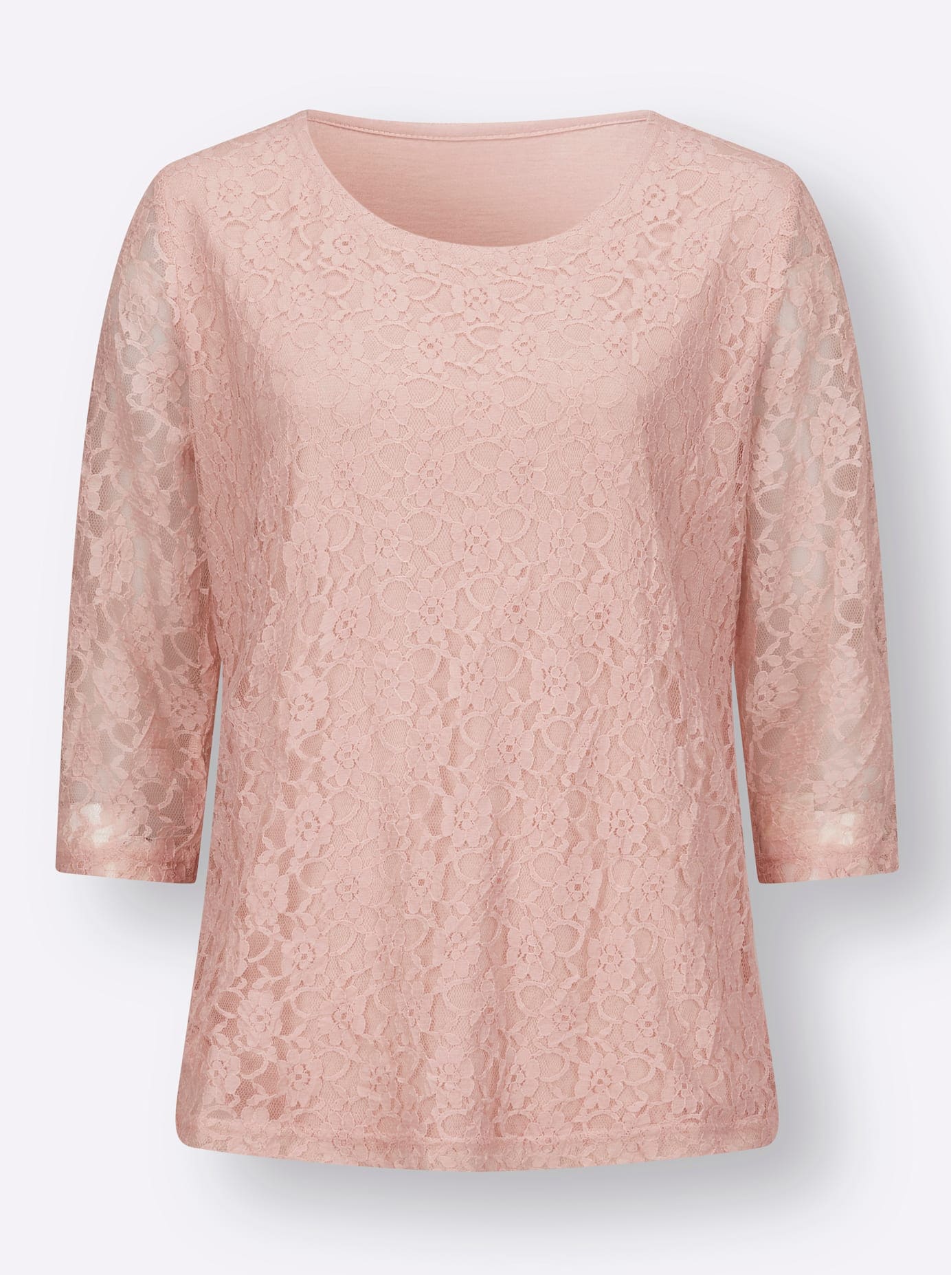 Classic Basics Spitzenshirt »Spitzenshirt«, (1 tlg.)
