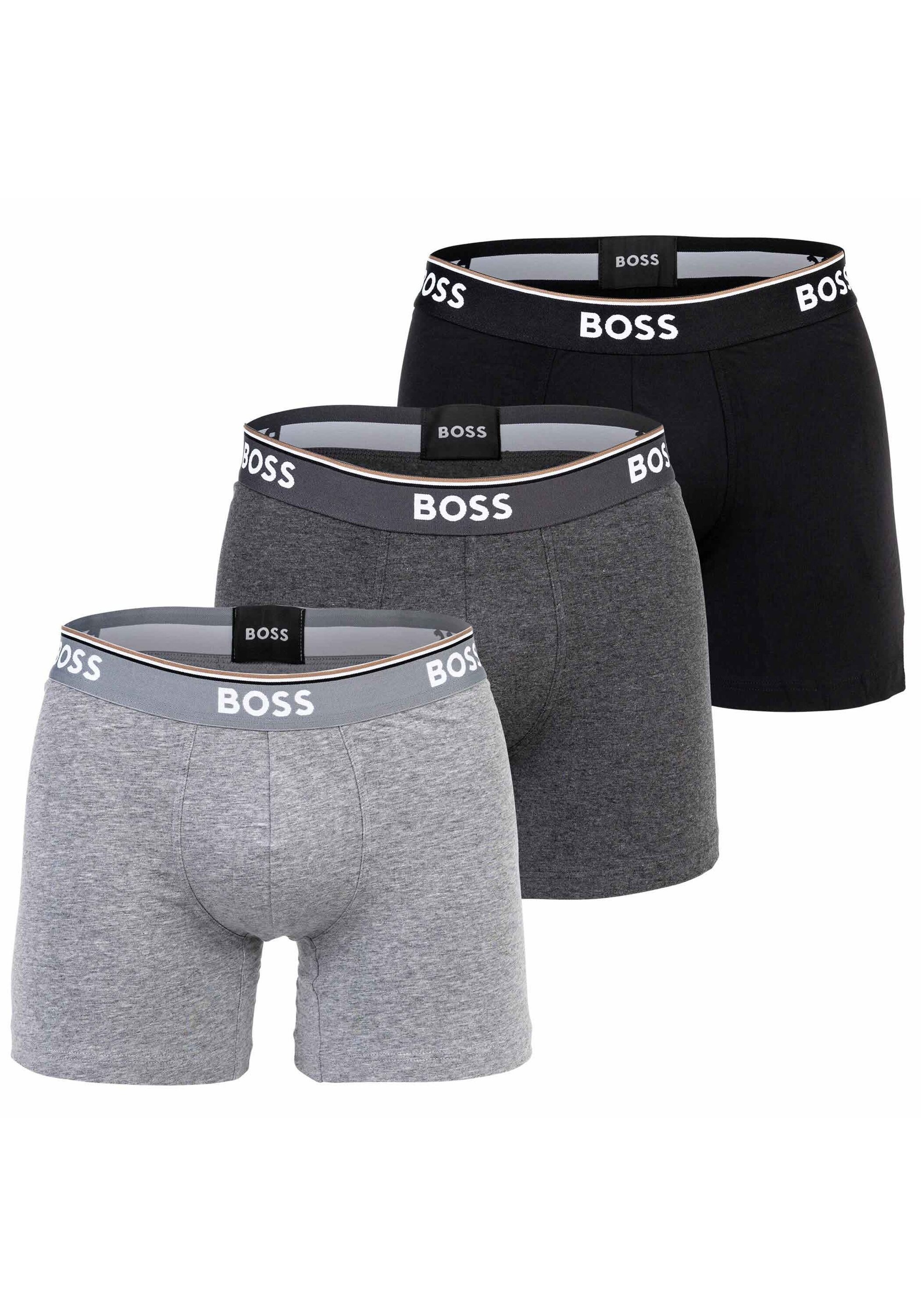BOSS Boxershorts »Boxershort BoxerBr 3P Power 3er Pack«
