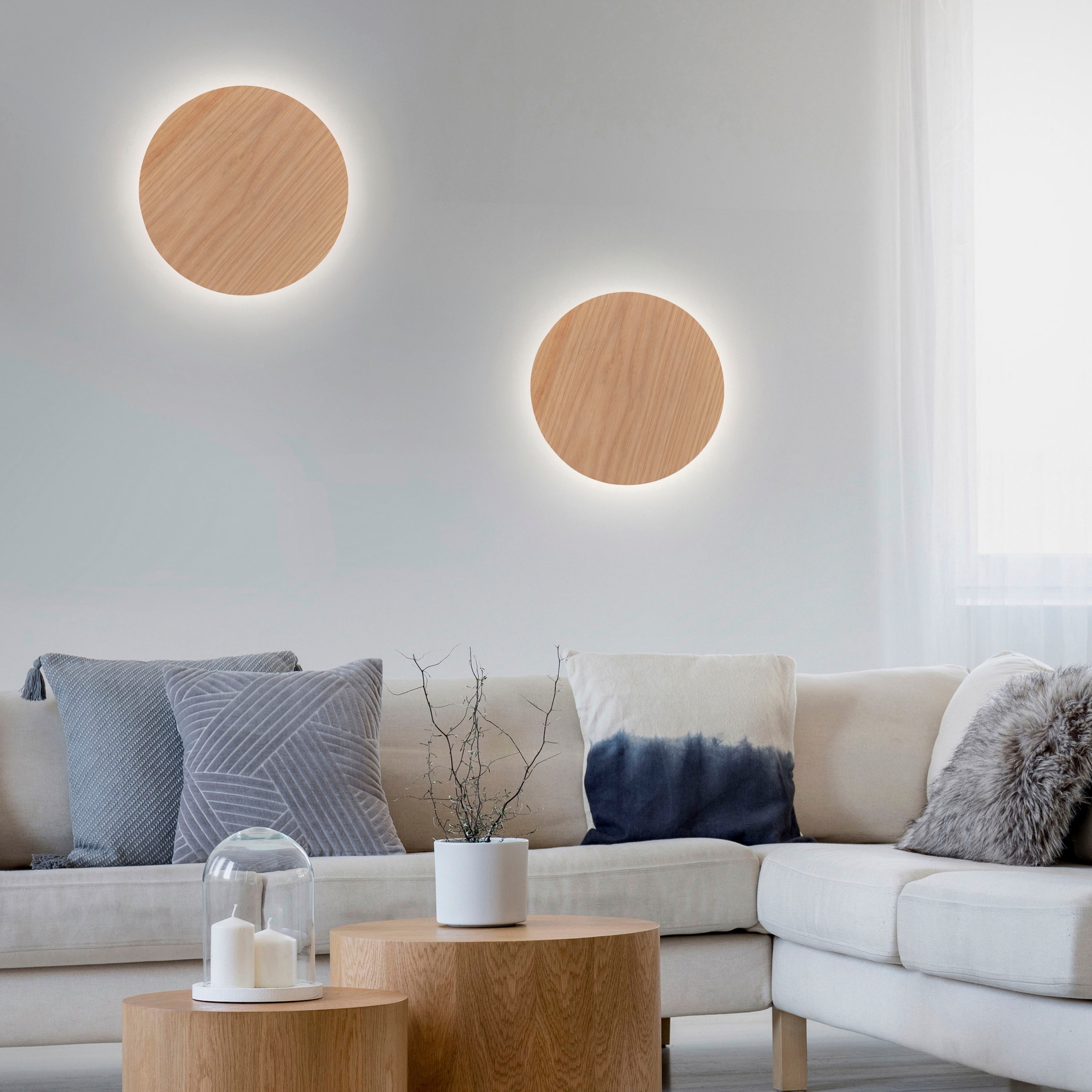 Paul Neuhaus Wandleuchte »AKKU PUNTU«, 1 flammig, Leuchtmittel LED-Board | LED fest integriert