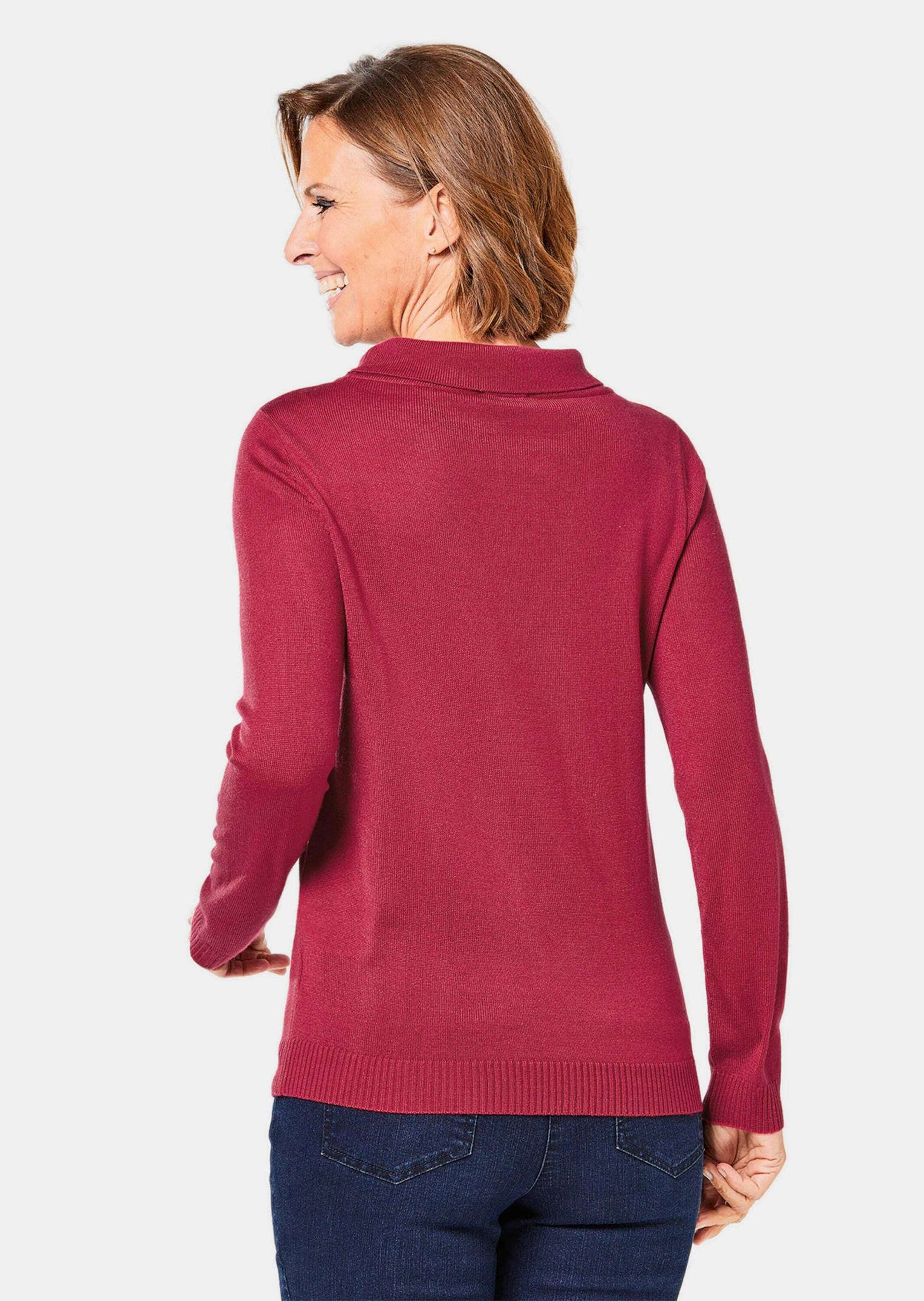 GOLDNER Strickpullover »Aufwendig gearbeiteter Pullover«