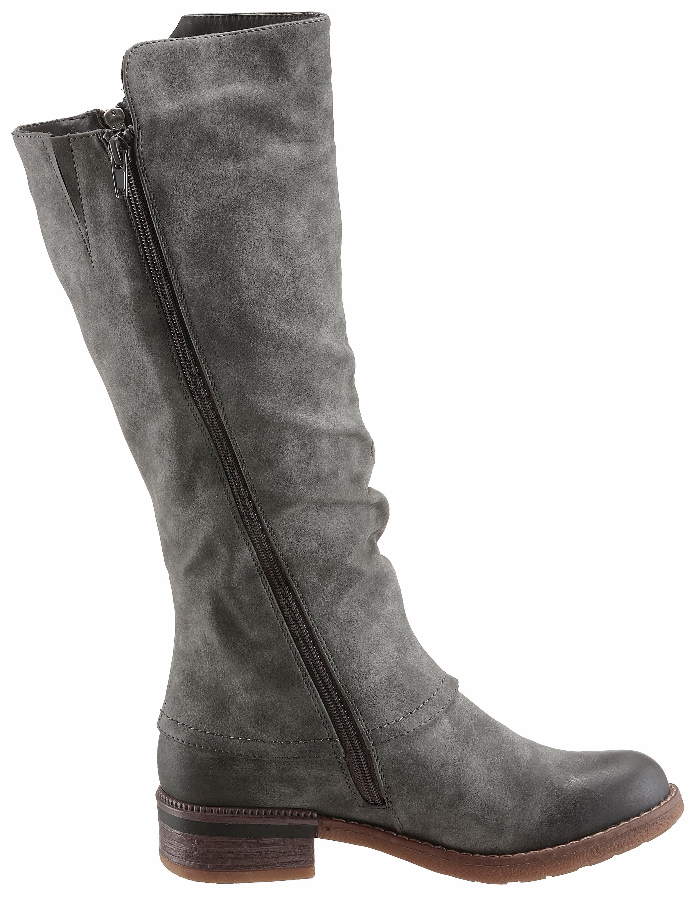 Rieker Winterstiefel, Langschaftstiefel, Warmfutter, mit Rieker TEX Membran