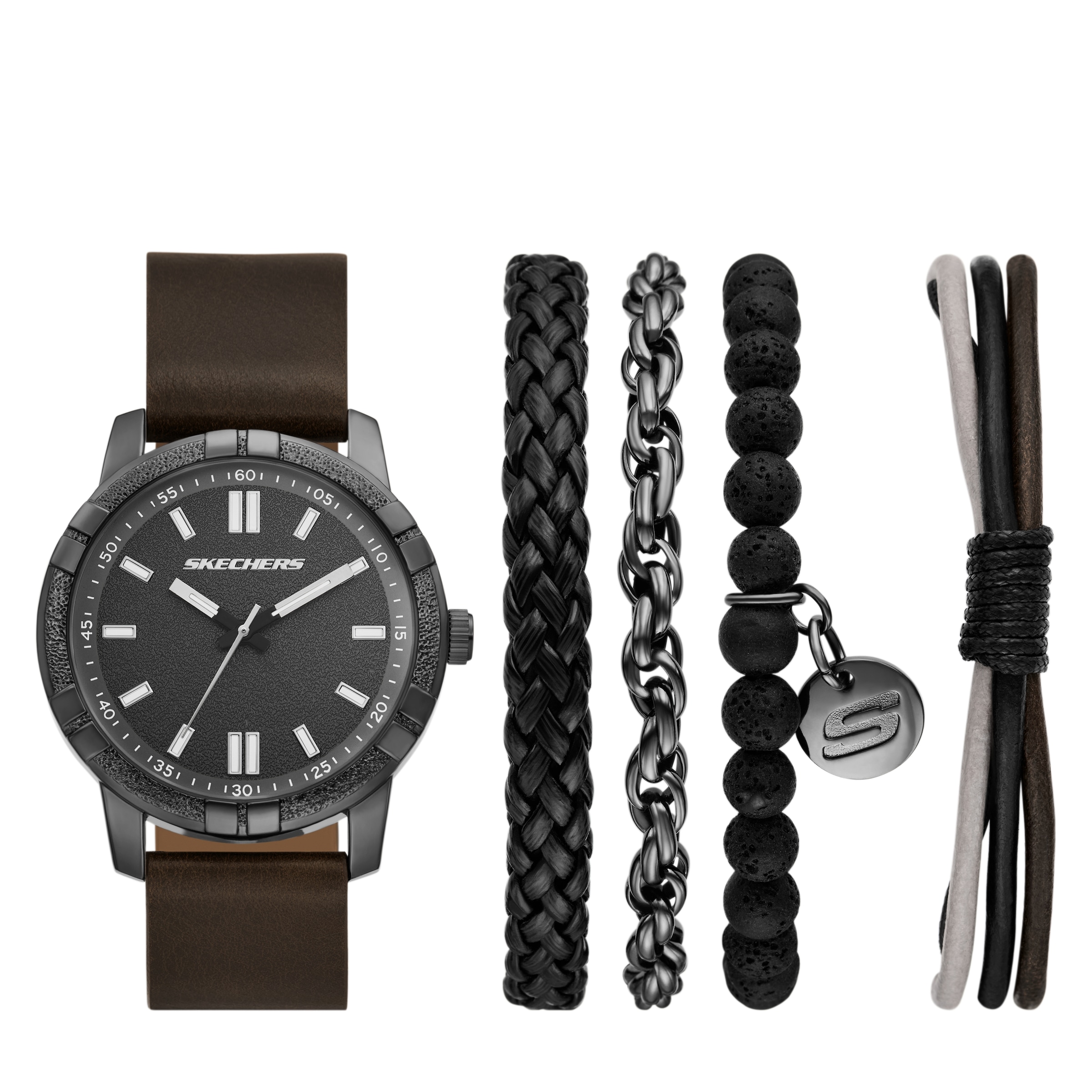 Skechers Quarzuhr »Beachy Stackable« Armbanduhr, Herrenuhr, Ideal auch als Geschenk, analog