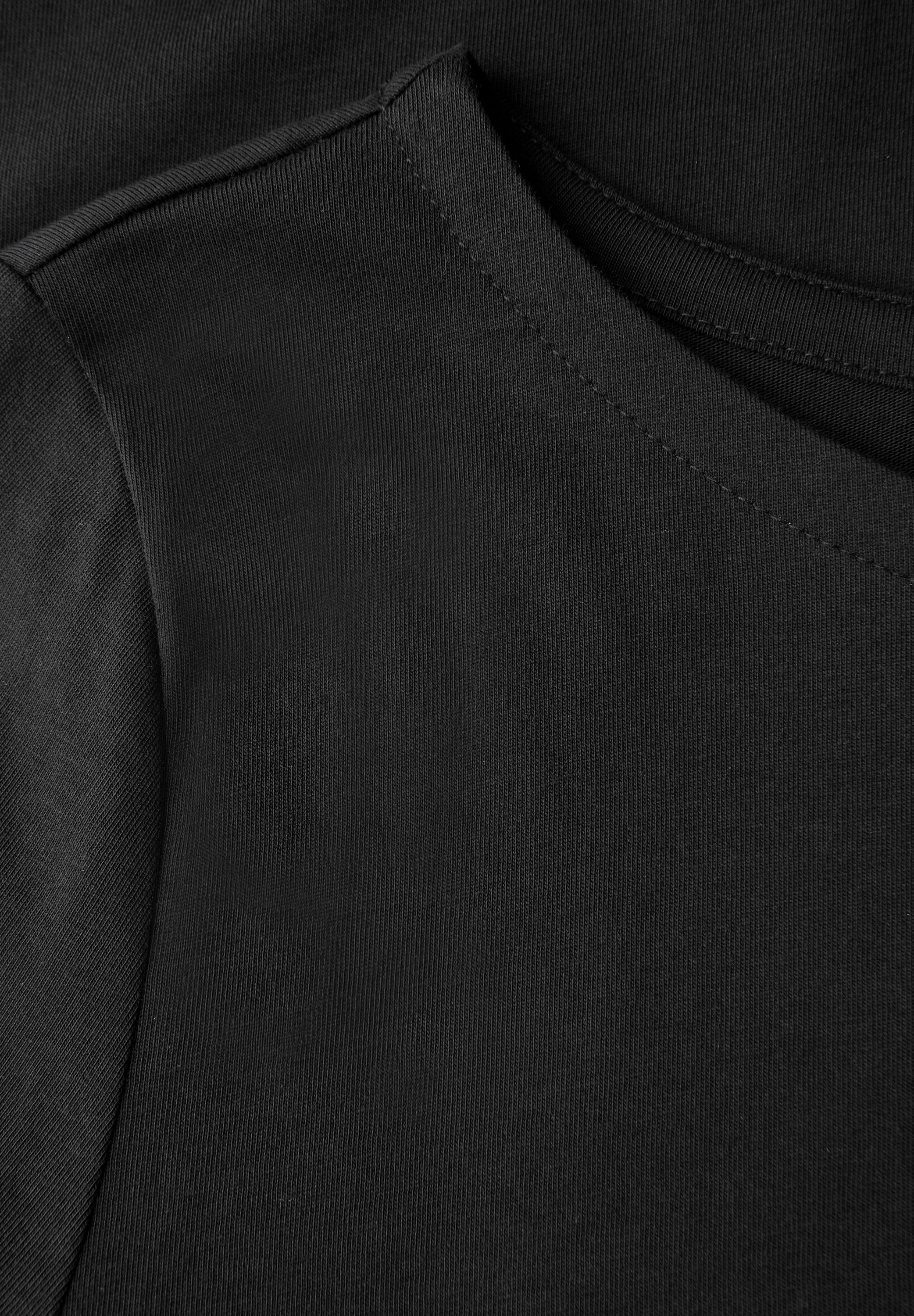STREET ONE T-Shirt, U-Boot Ausschnitt, Basic