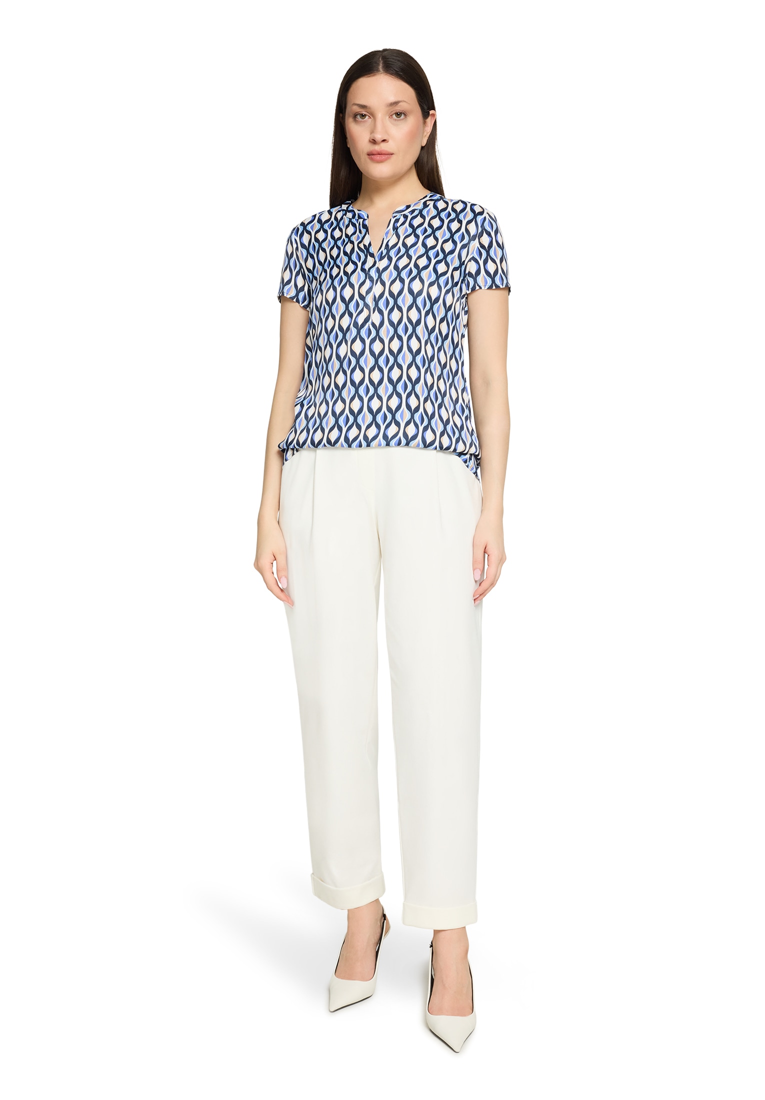 Betty Barclay Satinbluse »Satin-Bluse mit Print«