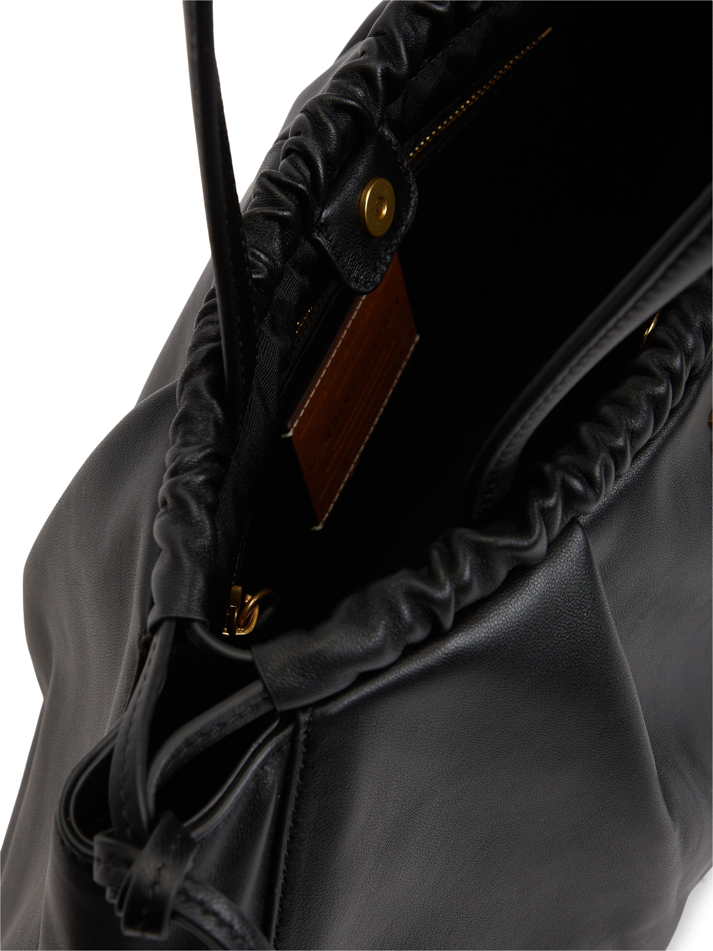 Tommy Hilfiger Hobo »SOFT LEATHER HOBO« Damen Handtasche, Tragetasche mit Kordelverschuss