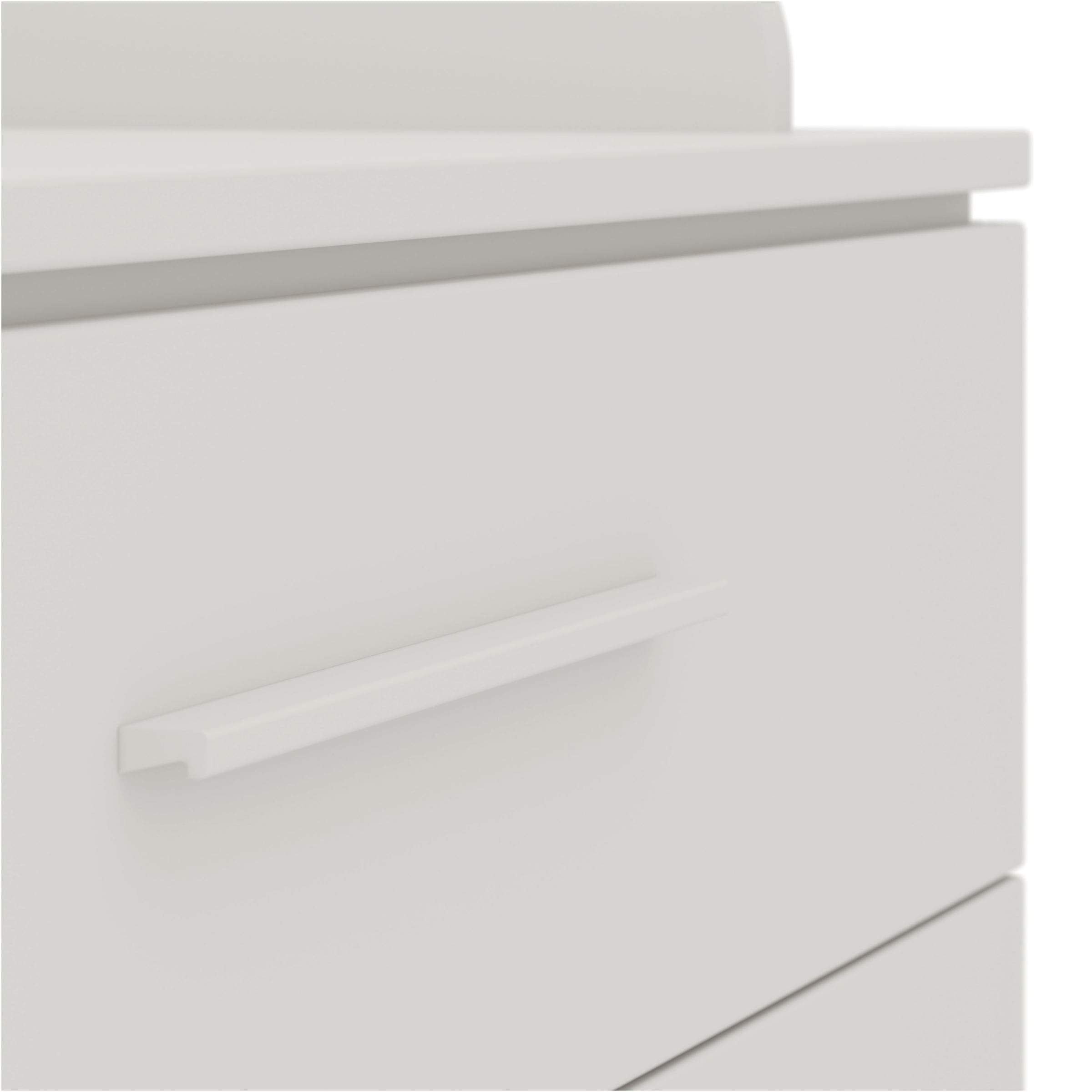 PAIDI Wickelkommode »CUTIE LEA in Weiß, 3 Schubladen, inkl. abnehmbarem Wickelaufsatz« bis 50 kg Kommode in Off-White, 110 cm Breite, Soft-Close-Funktion, Wickeltisch 110 cm