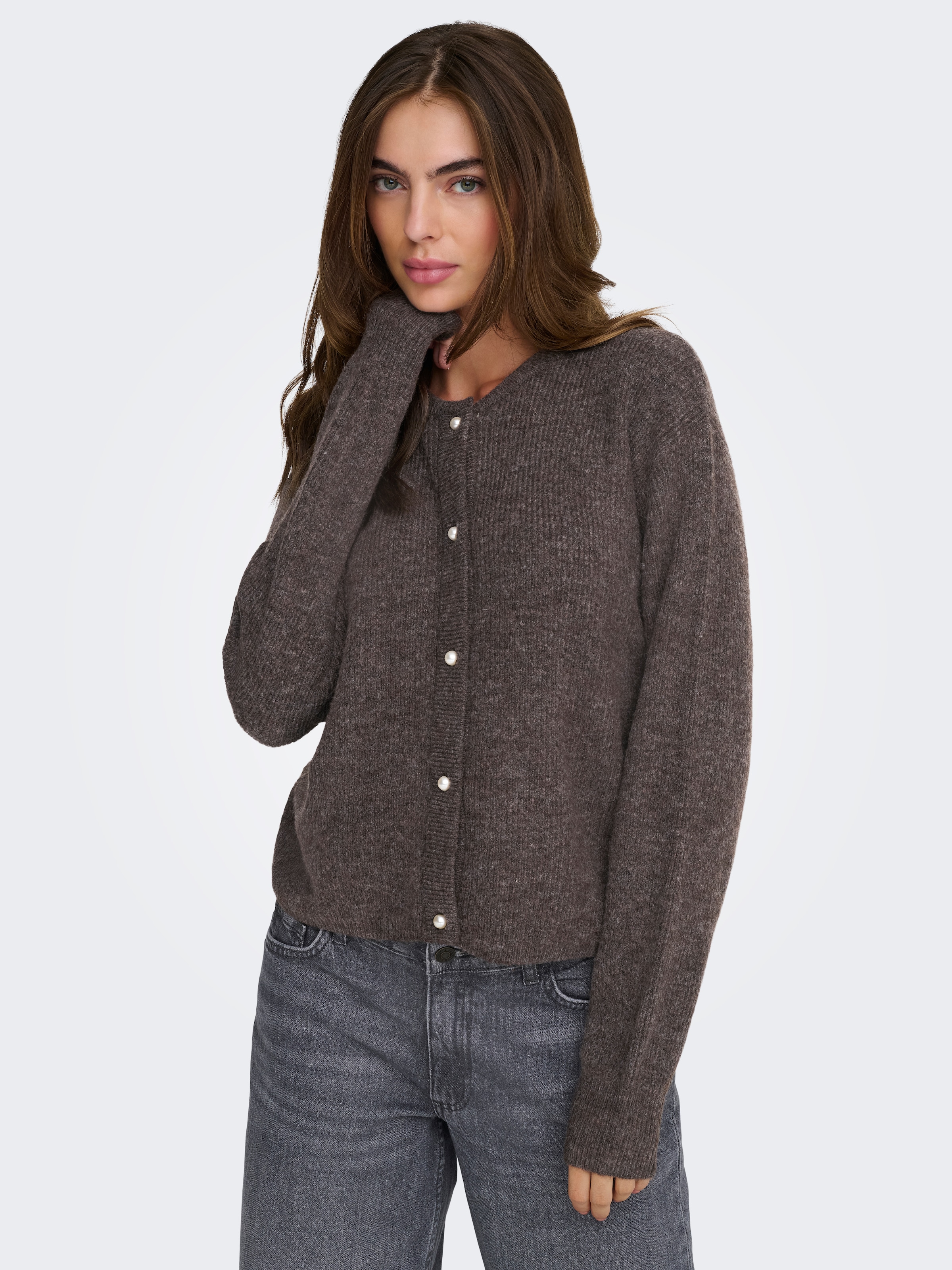 JDY Strickjacke »JDYLUMI LIFE L/S BUTTON CARDIGA KNT NOOS«