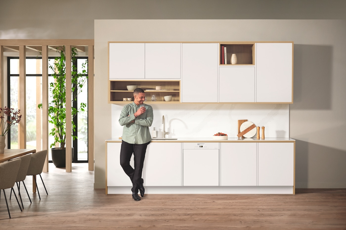 Miele Unterbaugeschirrspüler »G 5611 SCU Active Brillantweiß«, 14 Maßgedecke