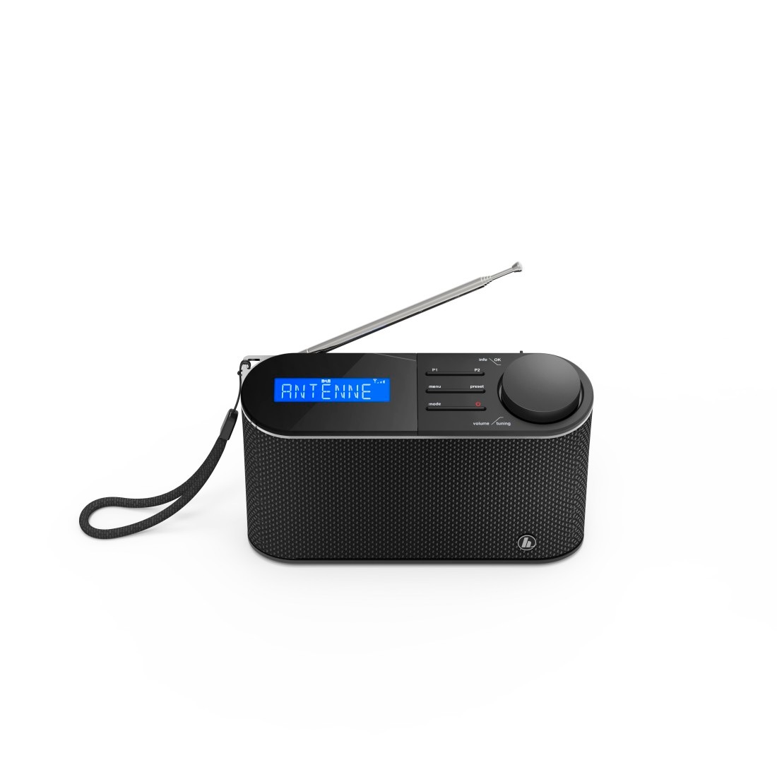 Tragbares DAB Digital Radio, FM/Batterie-, Netzbetrieb »DR15«