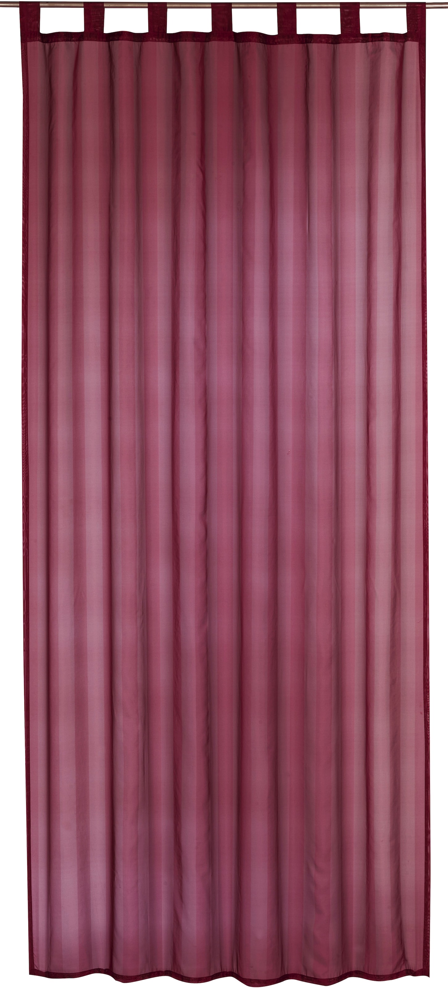 ELBERSDRUCKE Vorhang »Update 04«, (1 St.), Schlaufenschal Update 04 rot 255x140cm