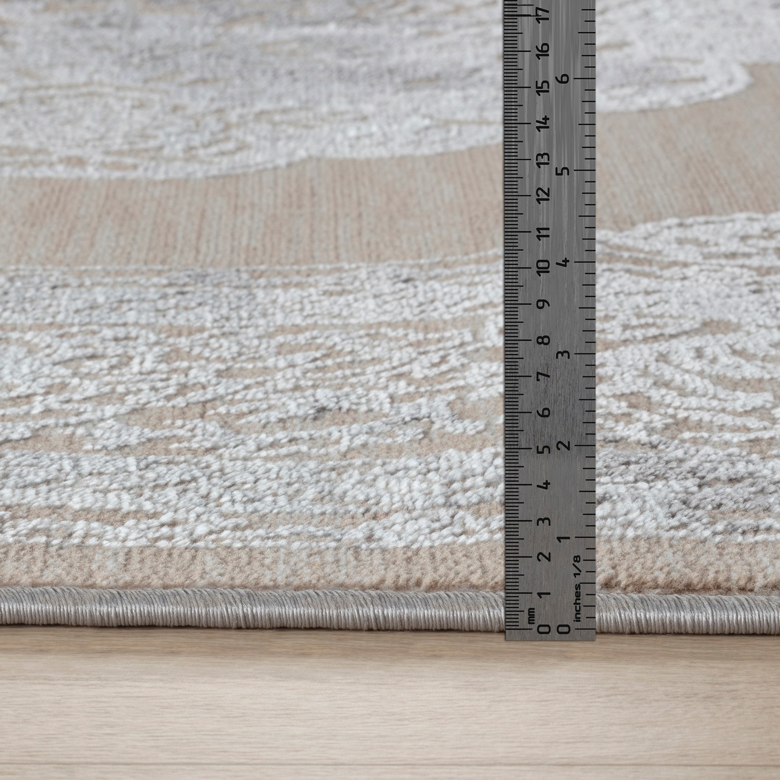 Livabliss Teppich »CARMEL« rechteckig 9 mm Höhe Orient-Optik, Vintage Design, Boho Stil, Kurzflor, Wohnzimmer